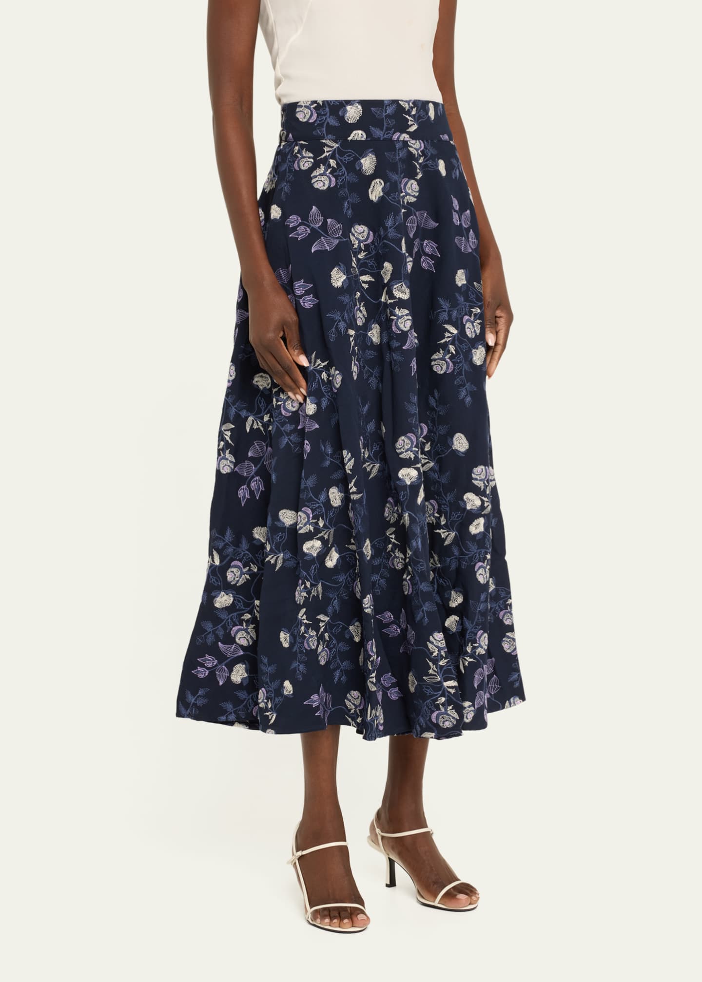 Agua by Agua Bendita Bergamota Sueno Maxi Skirt Image 4 of 5