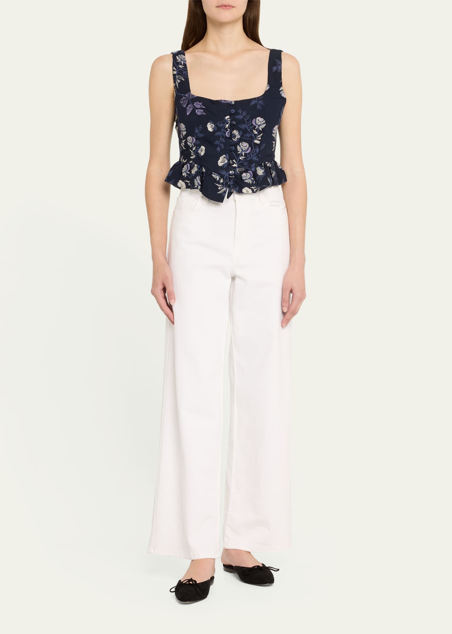 Agua by Agua Bendita Eslabon Sueno Cropped Top Image 2 of 5