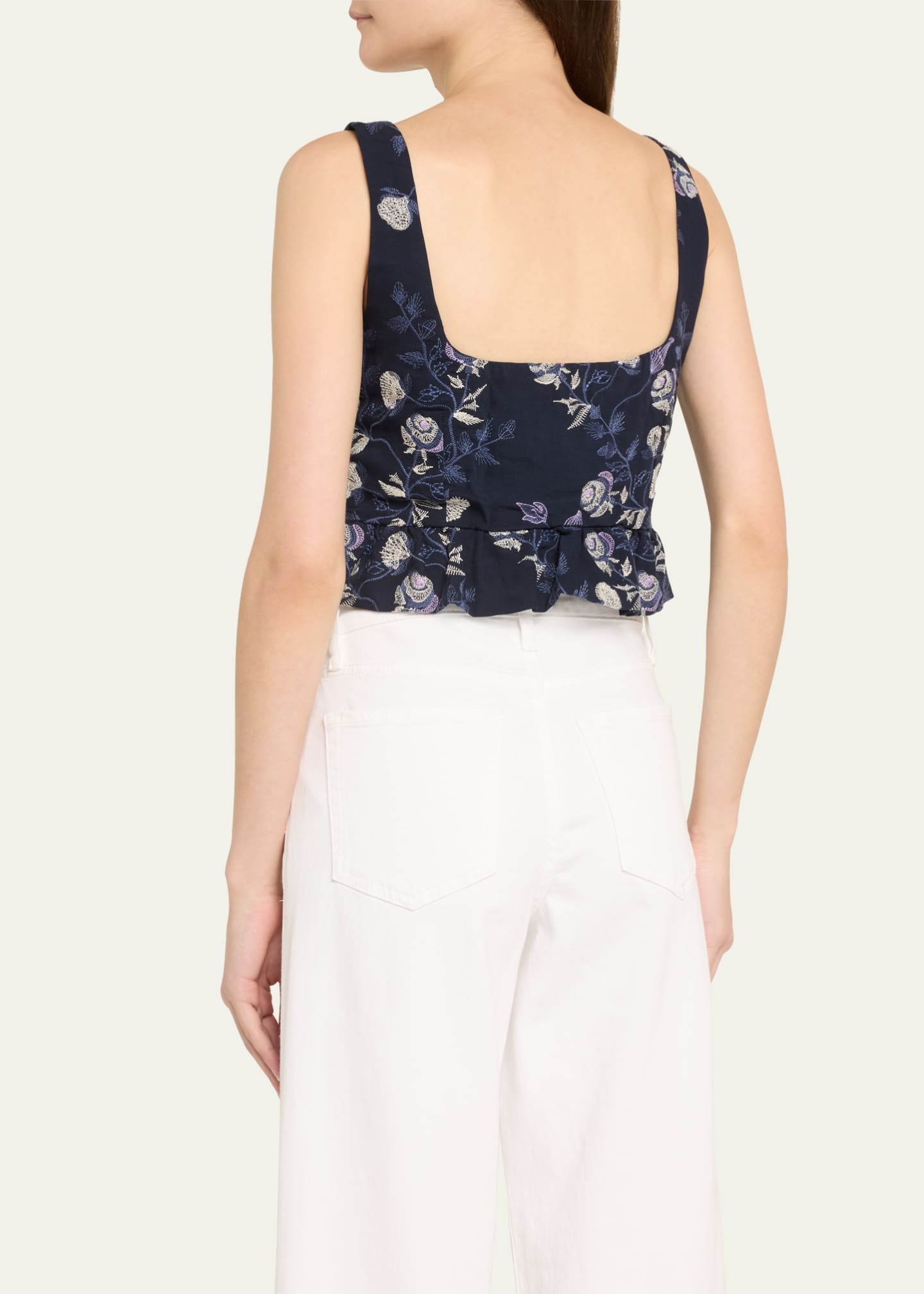 Agua by Agua Bendita Eslabon Sueno Cropped Top Image 3 of 5