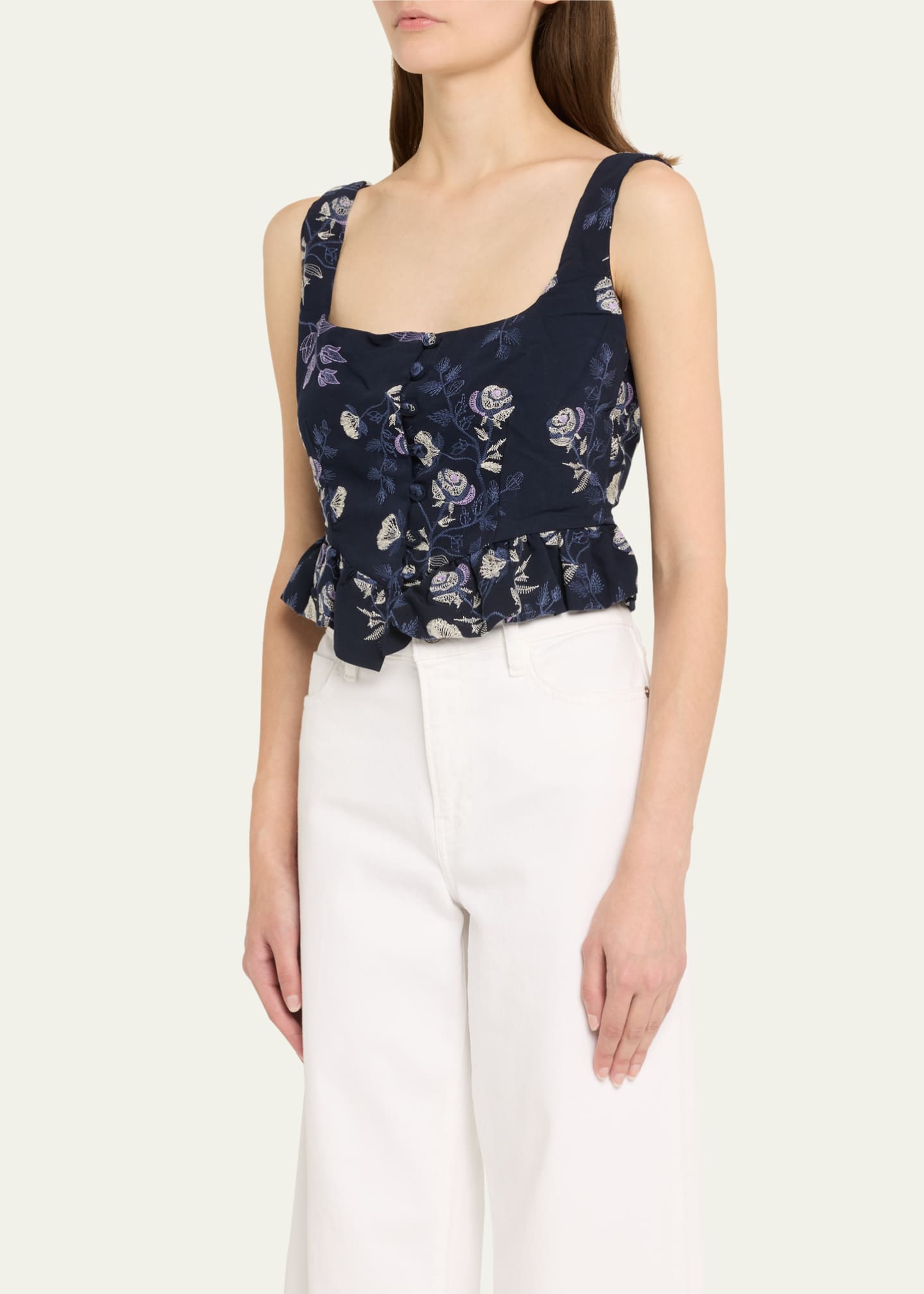 Agua by Agua Bendita Eslabon Sueno Cropped Top Image 4 of 5