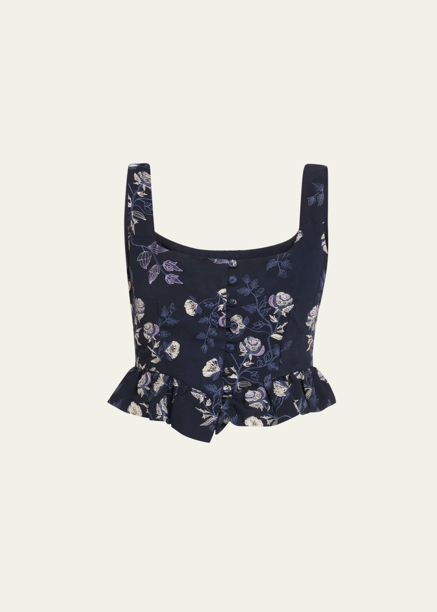 Agua by Agua Bendita Eslabon Sueno Cropped Top Image 1 of 5