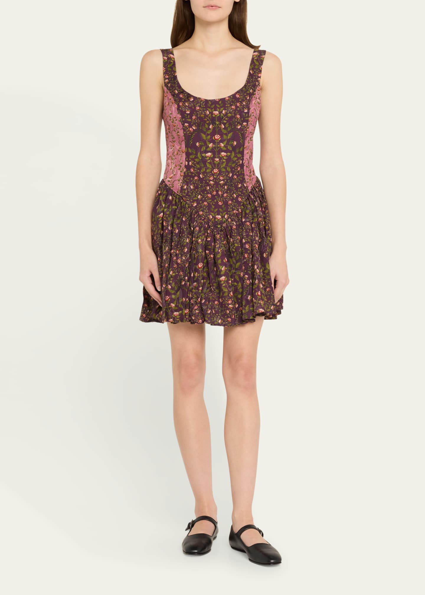 Agua by Agua Bendita Pluma Sueno Mini Dress Image 2 of 5