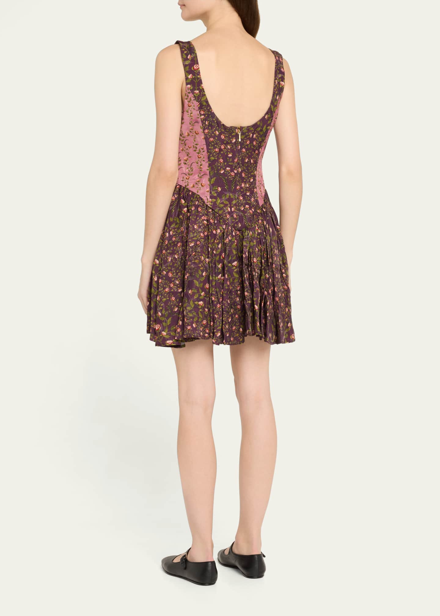 Agua by Agua Bendita Pluma Sueno Mini Dress Image 3 of 5