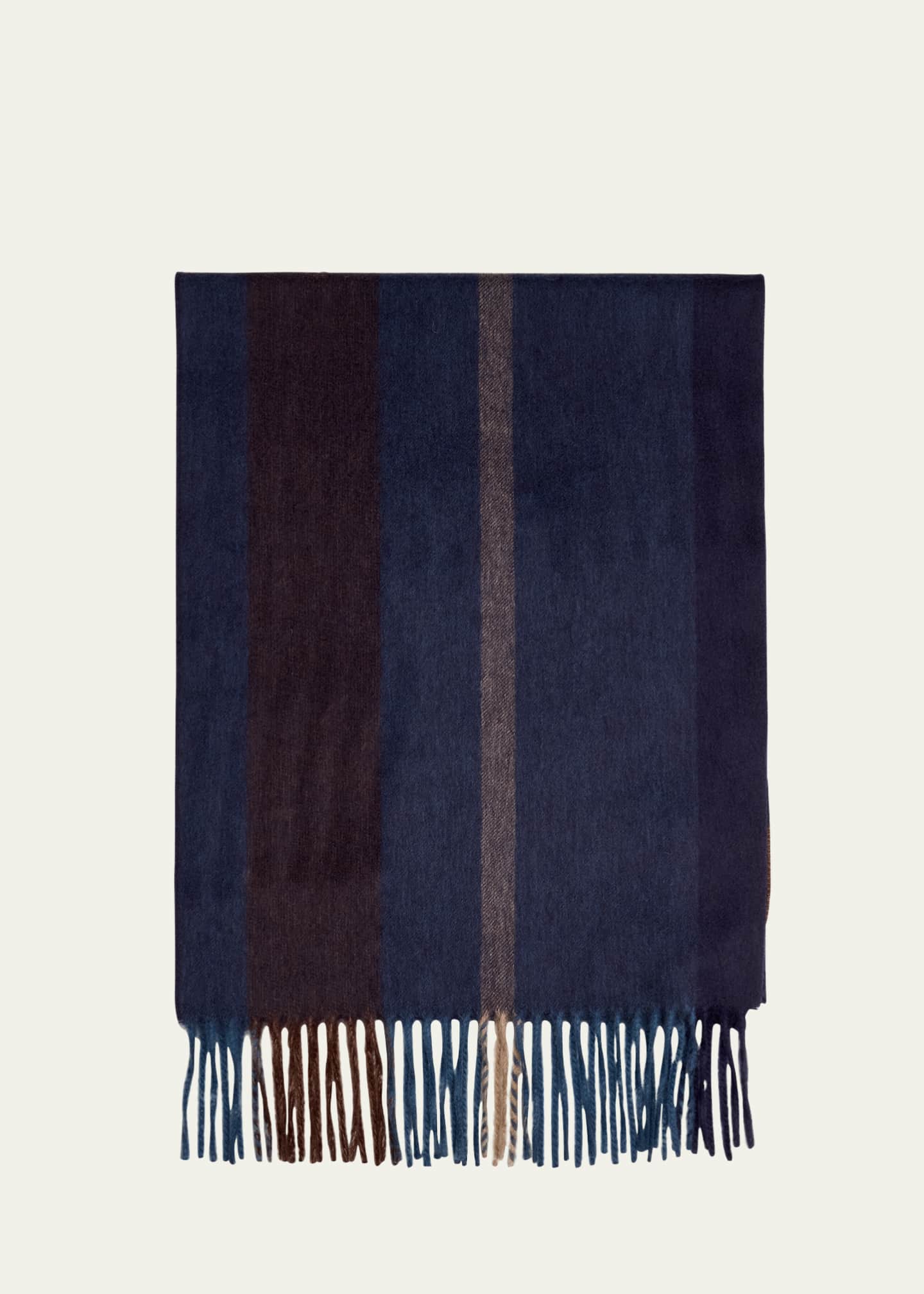 Begg x Co Men's Arran Cashmere Scarf Image 1 of 3