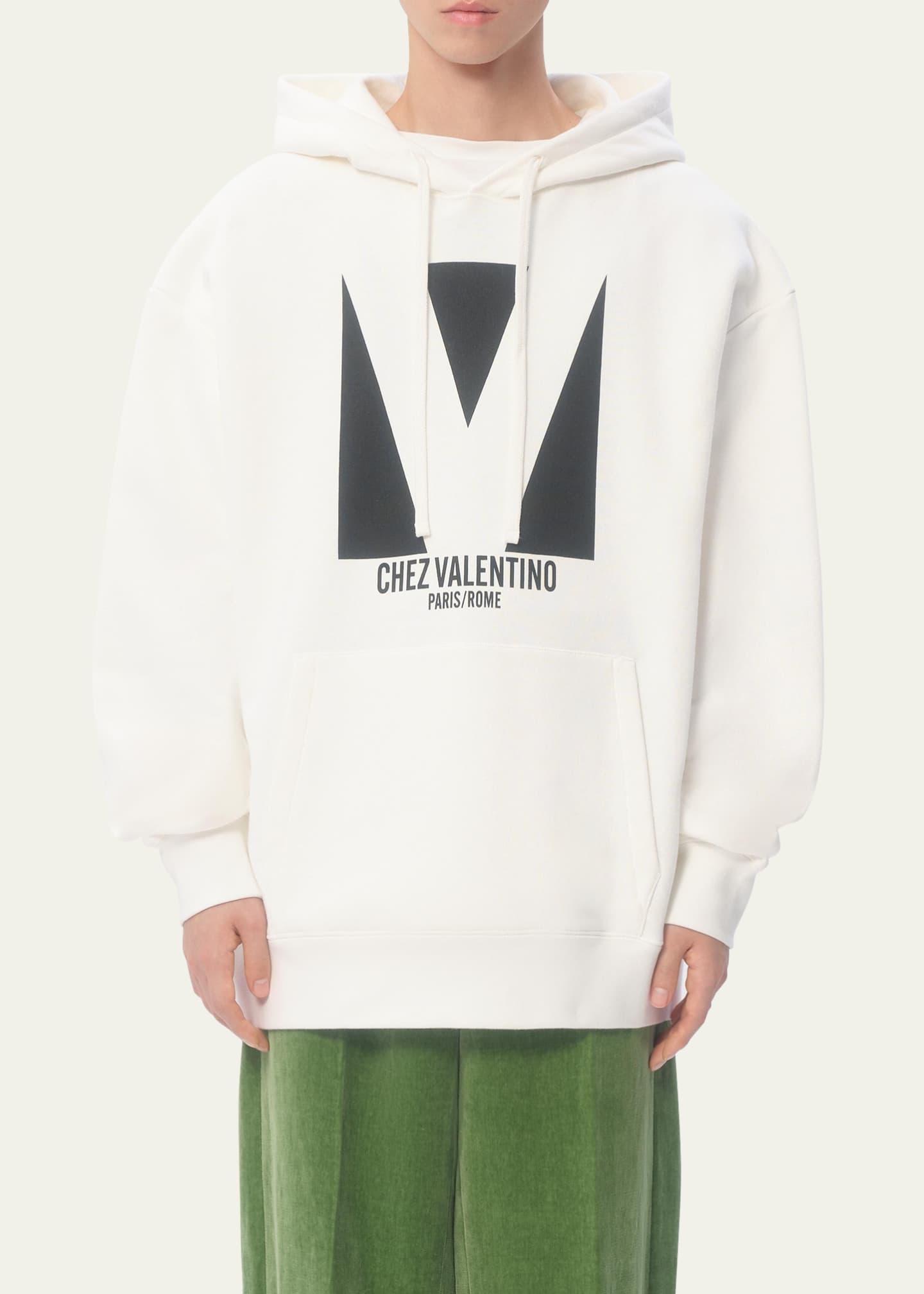 Valentino Garavani Men's Chez Felpa Hoodie Image 2 of 4