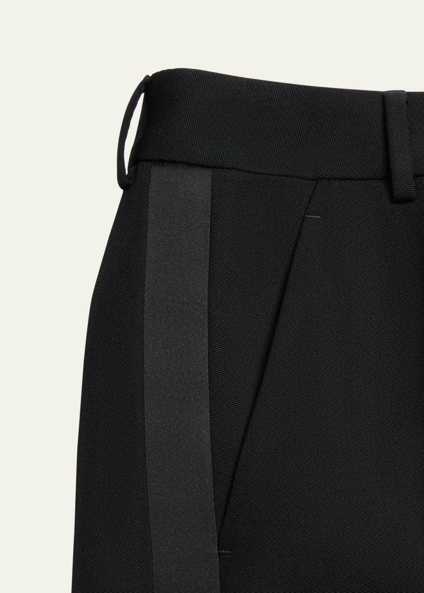 Valentino Garavani Men s Grain de Poudre Dress Pants