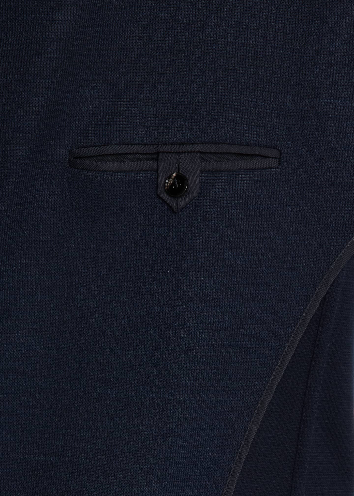 Valentino Garavani Men's VLogo Contrast-Trim Blazer Image 6 of 8
