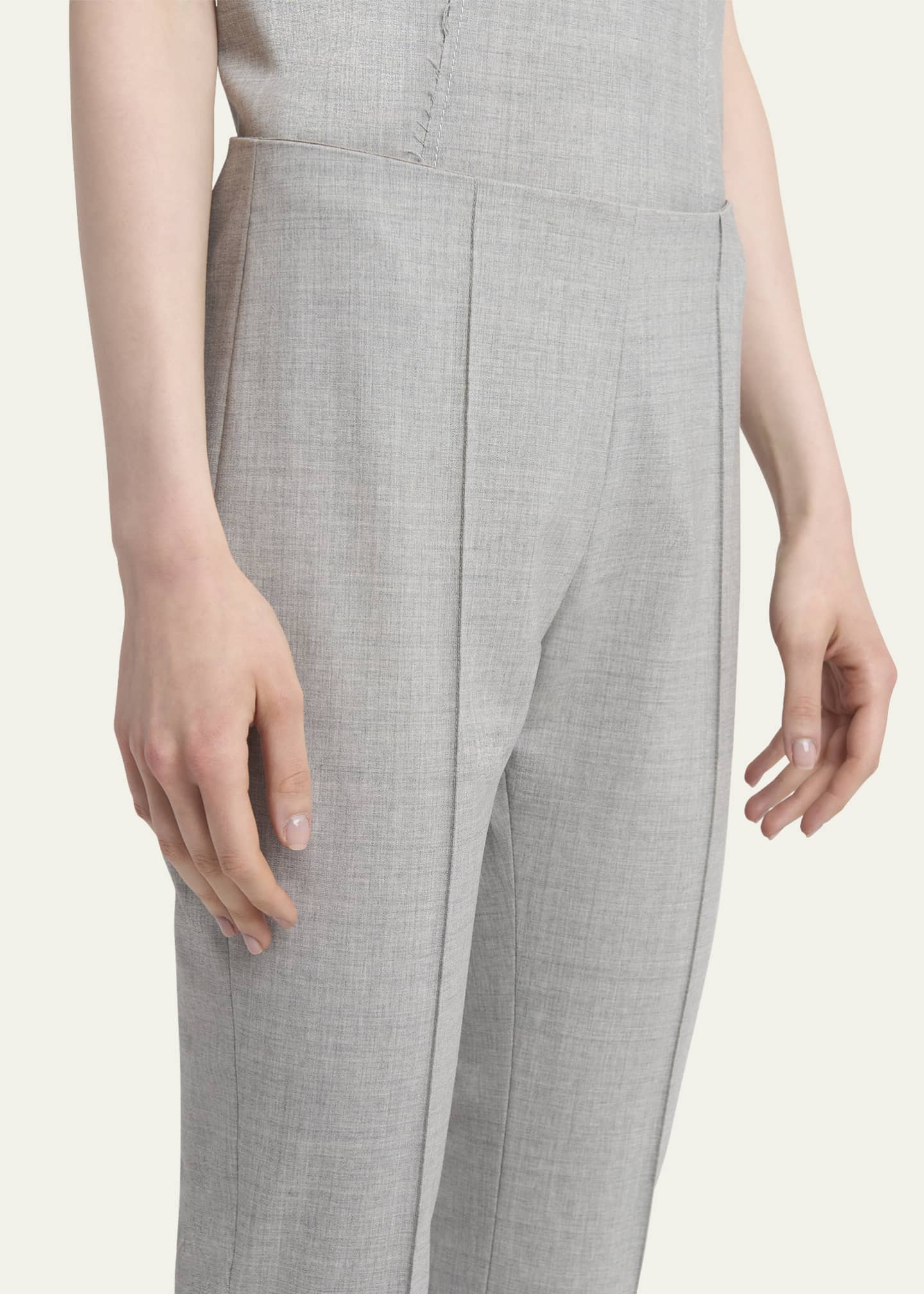 ARMARIUM Paride Knee Length Wool Pants Image 5 of 5