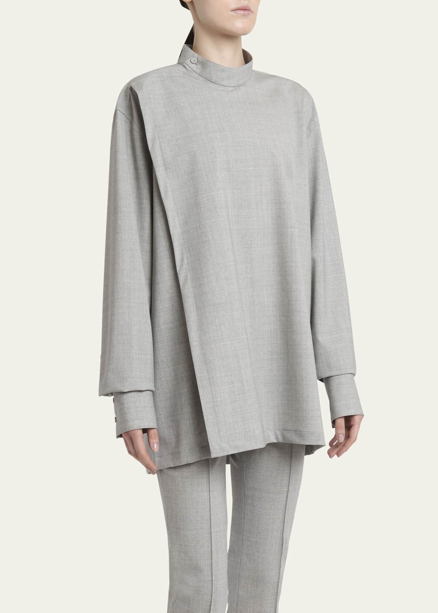 ARMARIUM Flavia Long Sleeve Wool Top Image 4 of 5