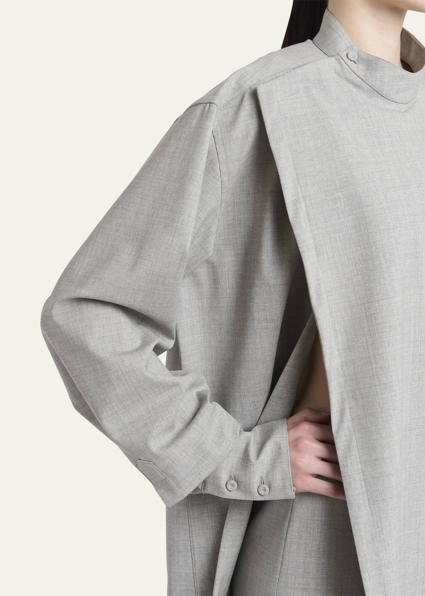 ARMARIUM Flavia Long Sleeve Wool Top Image 5 of 5