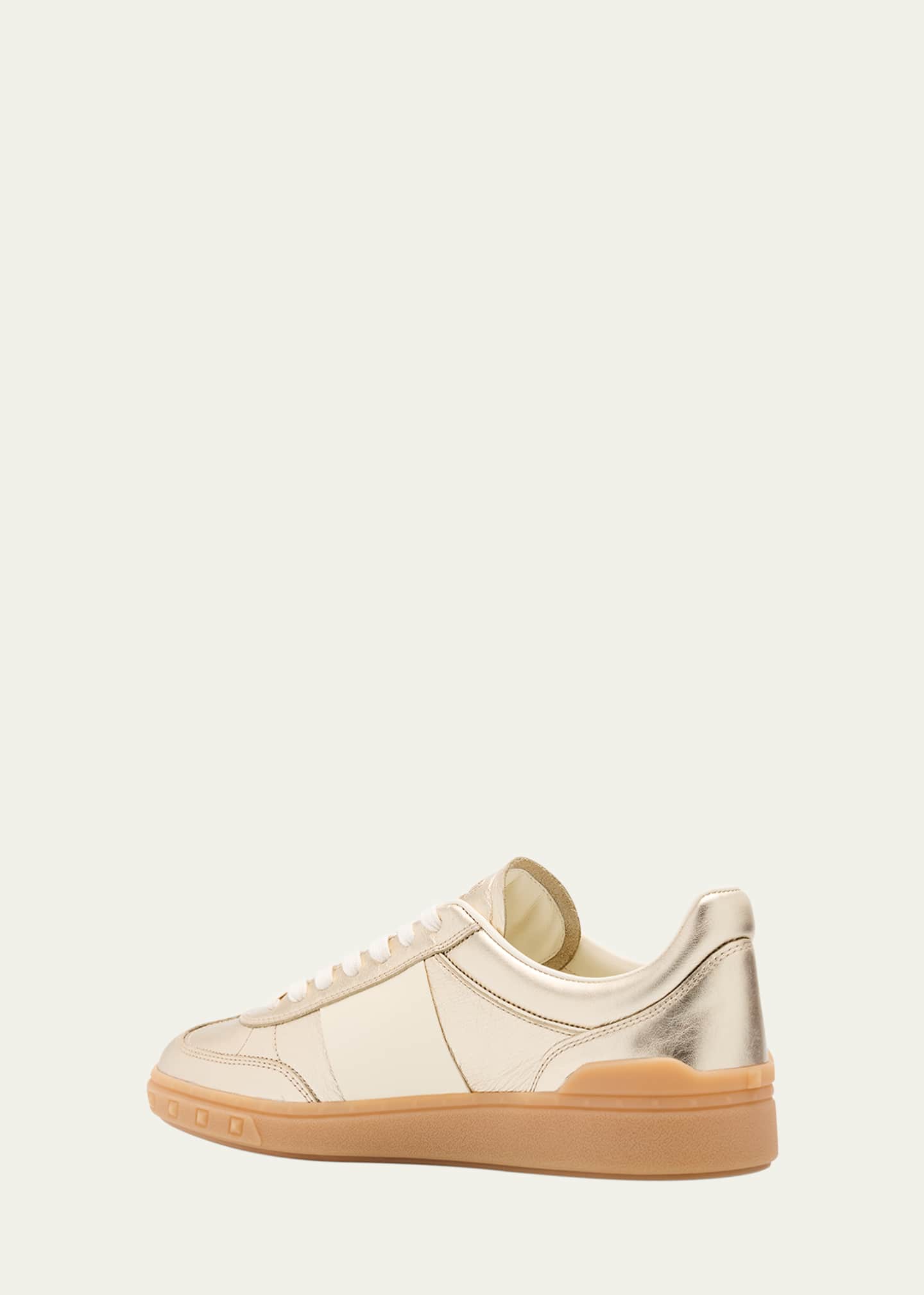 Valentino Garavani Upvillage Metallic Low-Top Sneakers Image 4 of 6