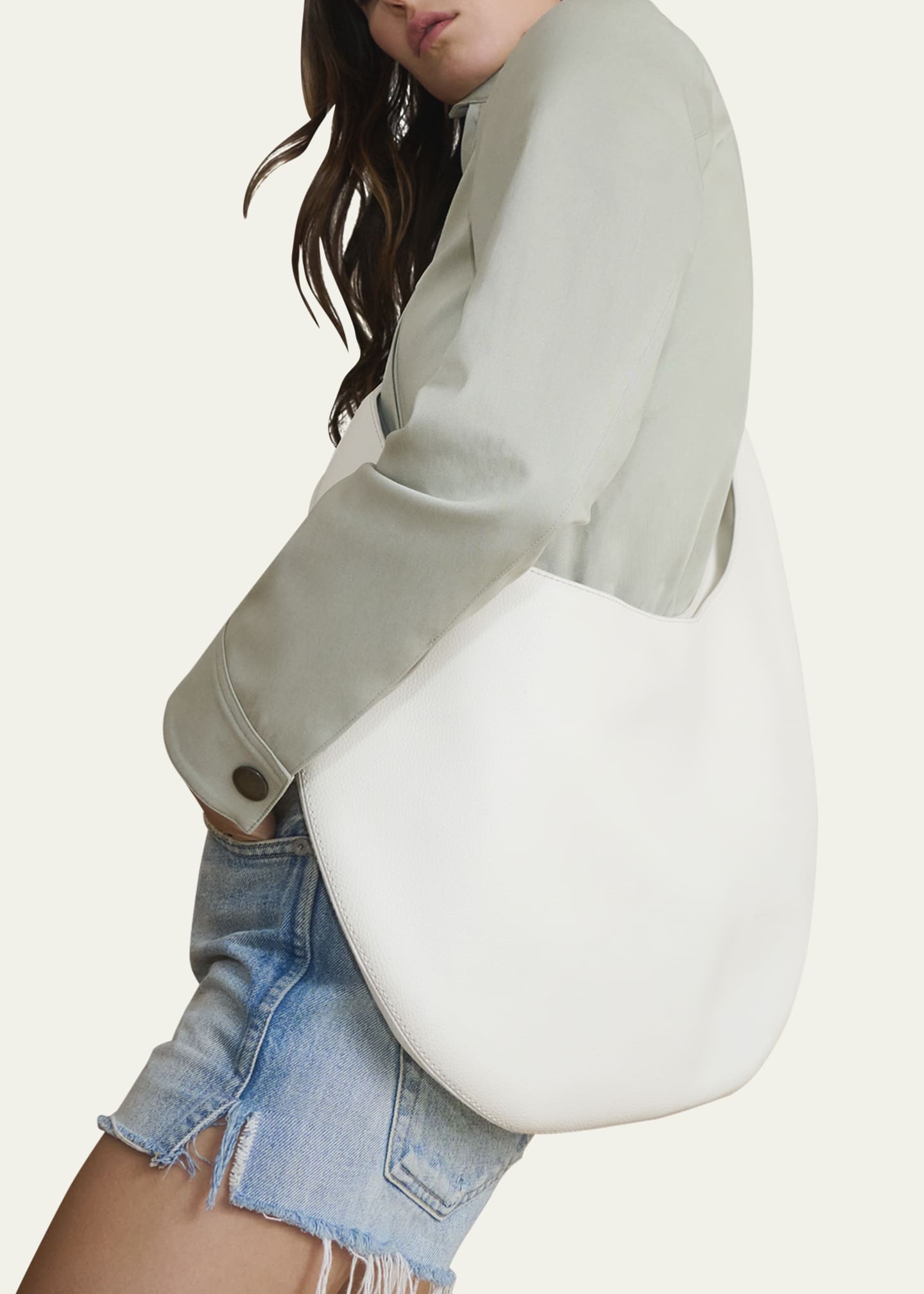 WE-AR4 The H Leather Hobo Bag Image 2 of 5