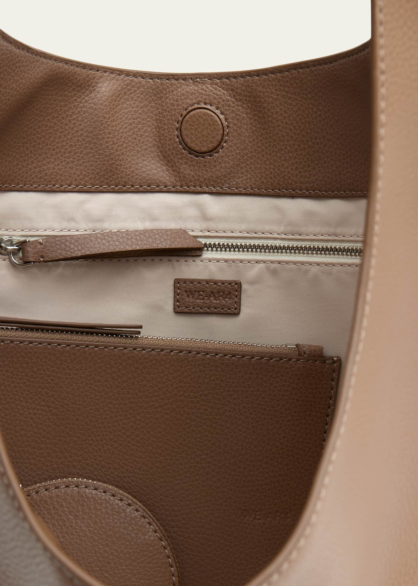 WE-AR4 The H Leather Hobo Bag Image 4 of 5