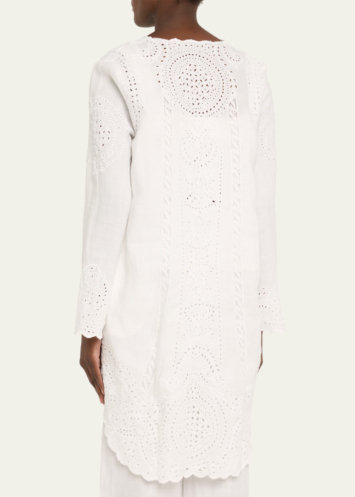 Bode Belvoir Broderie Anglaise Lace Top Image 3 of 5