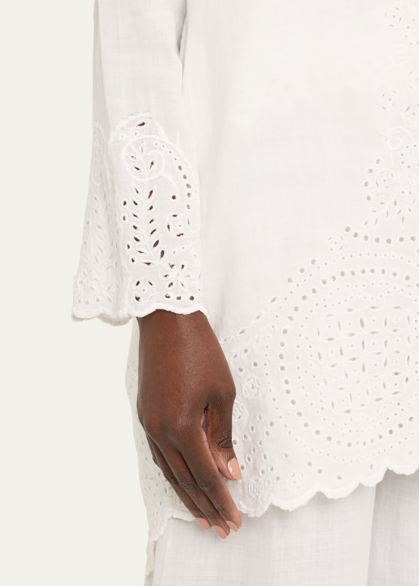 Bode Belvoir Broderie Anglaise Lace Top Image 5 of 5
