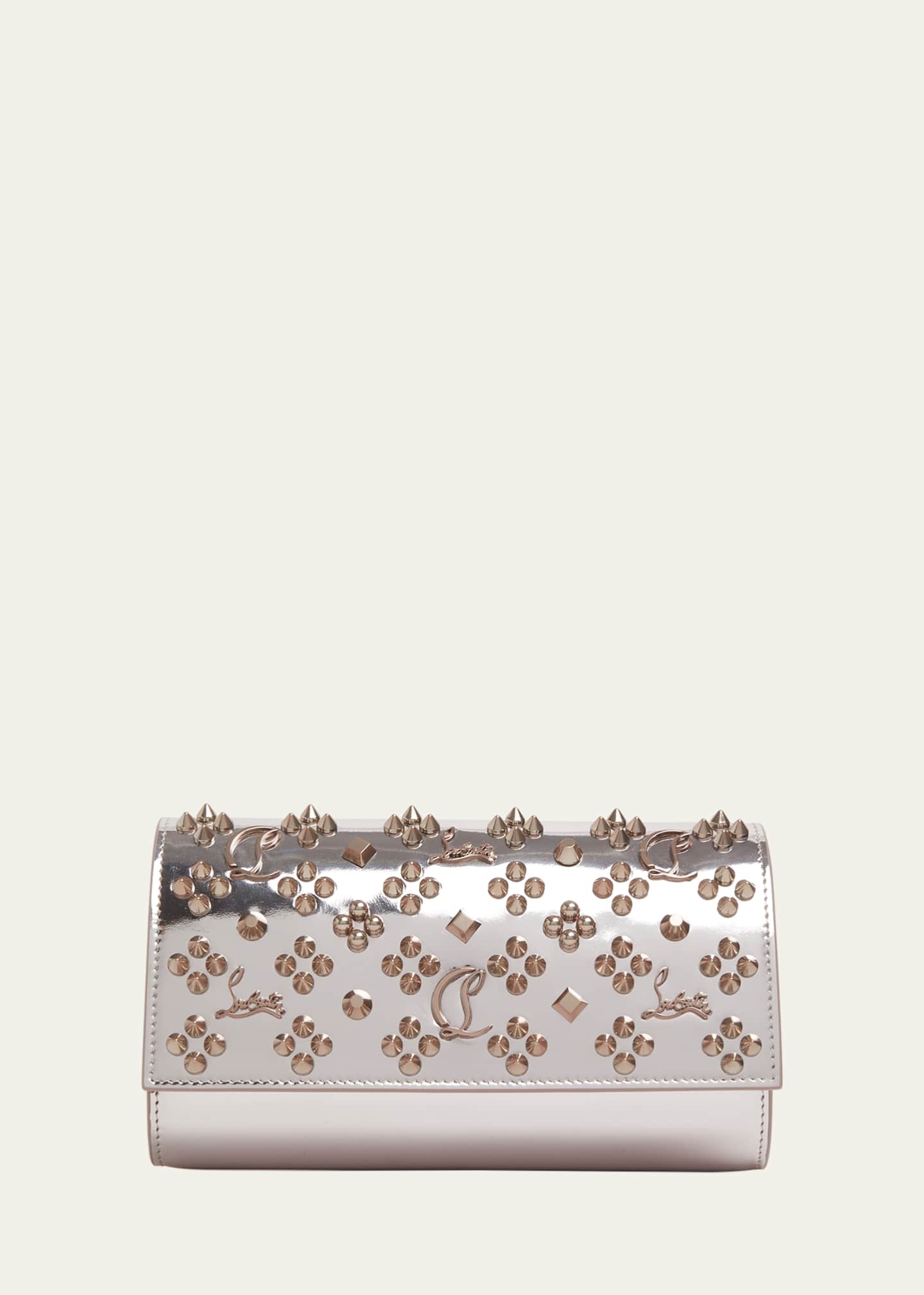 Christian Louboutin Paloma Loubinthesky Metallic Wallet on