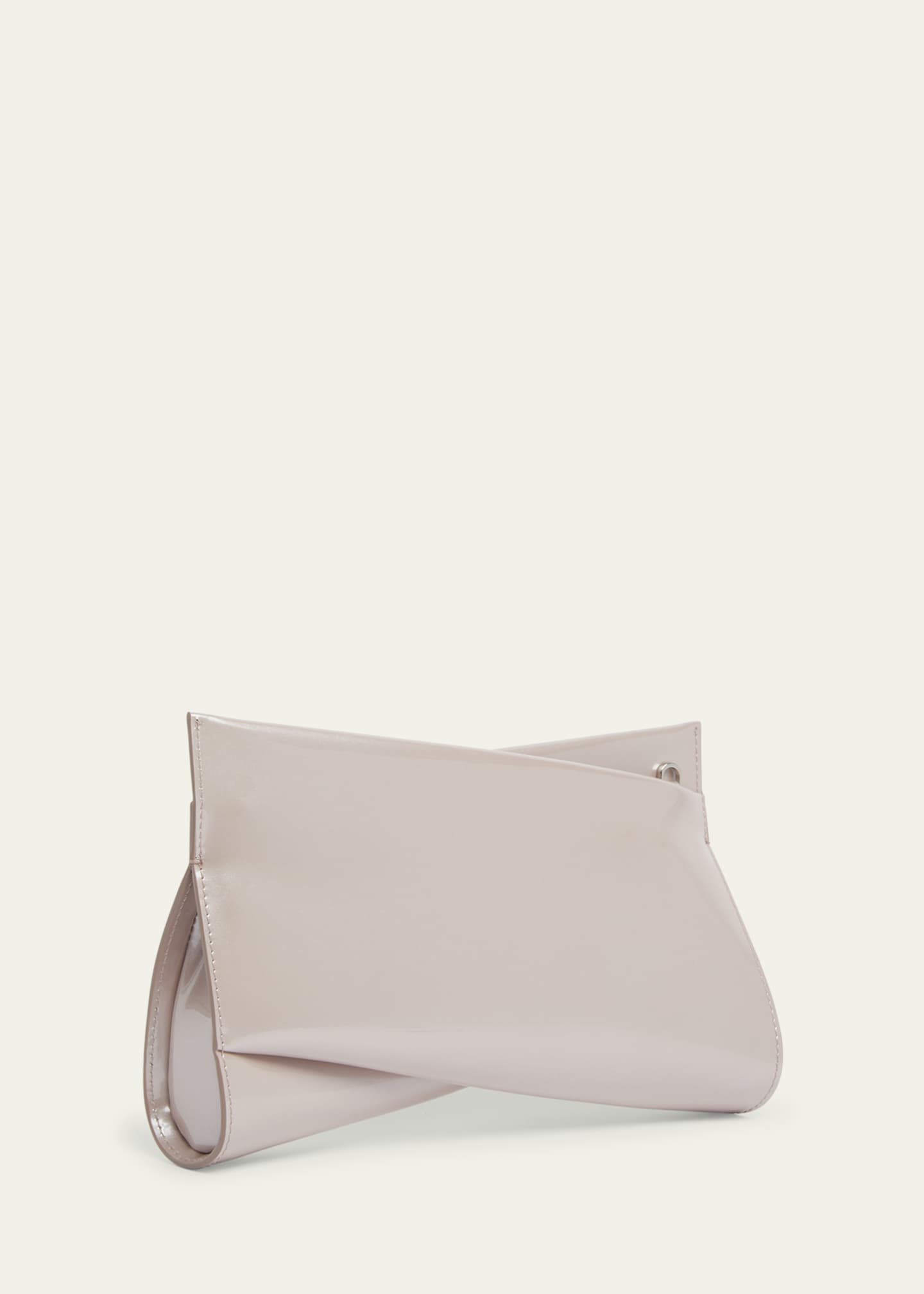 Christian Louboutin Loubitwist Small Patent Leather Clutch Bag Image 2 of 3