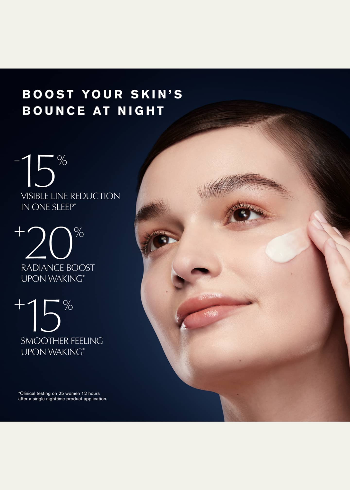 Estee Lauder Revitalizing Supreme+ Night Power Bounce Creme Moisturizer, 1.7 oz. Image 5 of 5