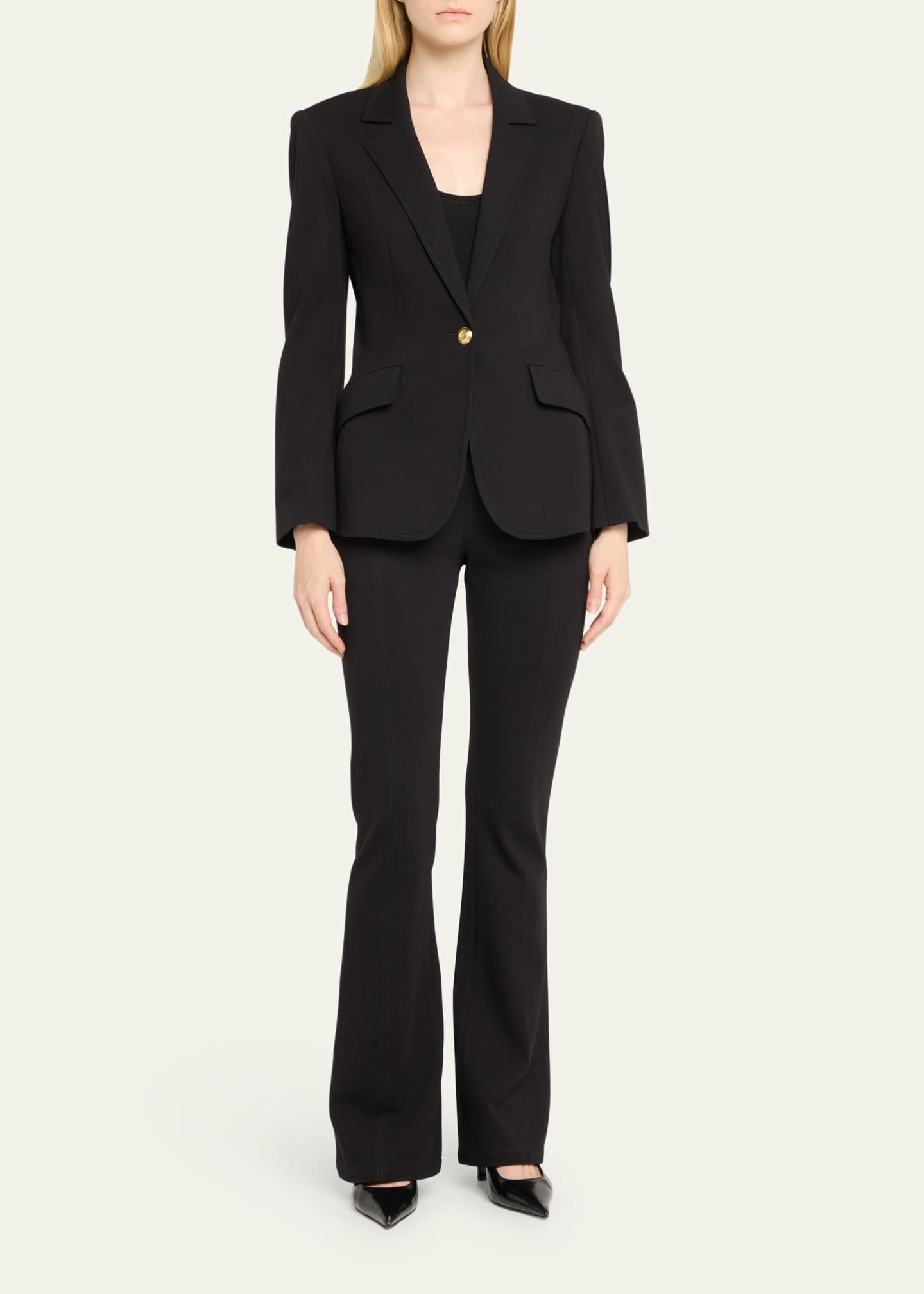 Cinq a Sept Suzette Ponte Bootcut Pants - Bergdorf Goodman