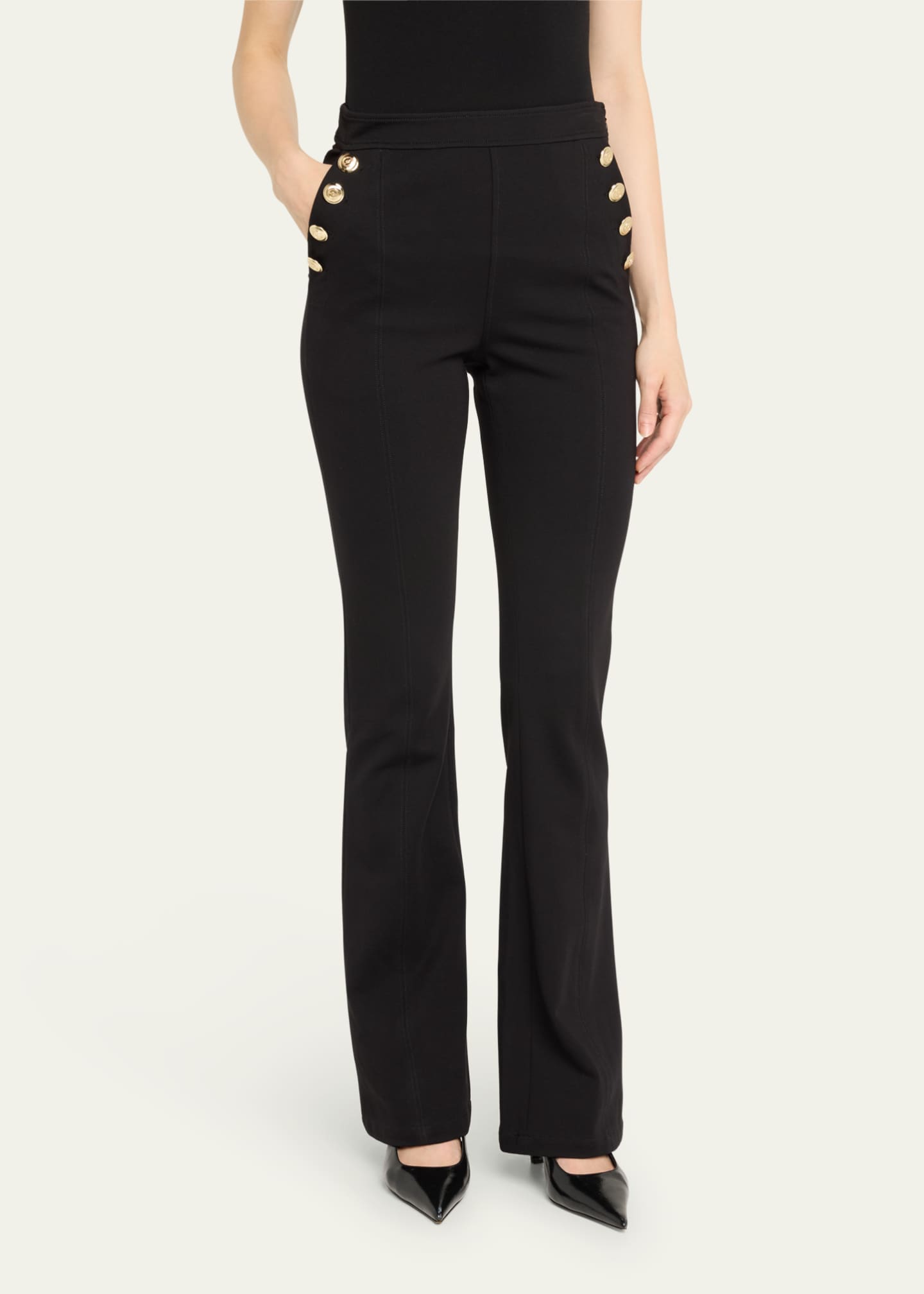 Suzette Ponte Bootcut Pants