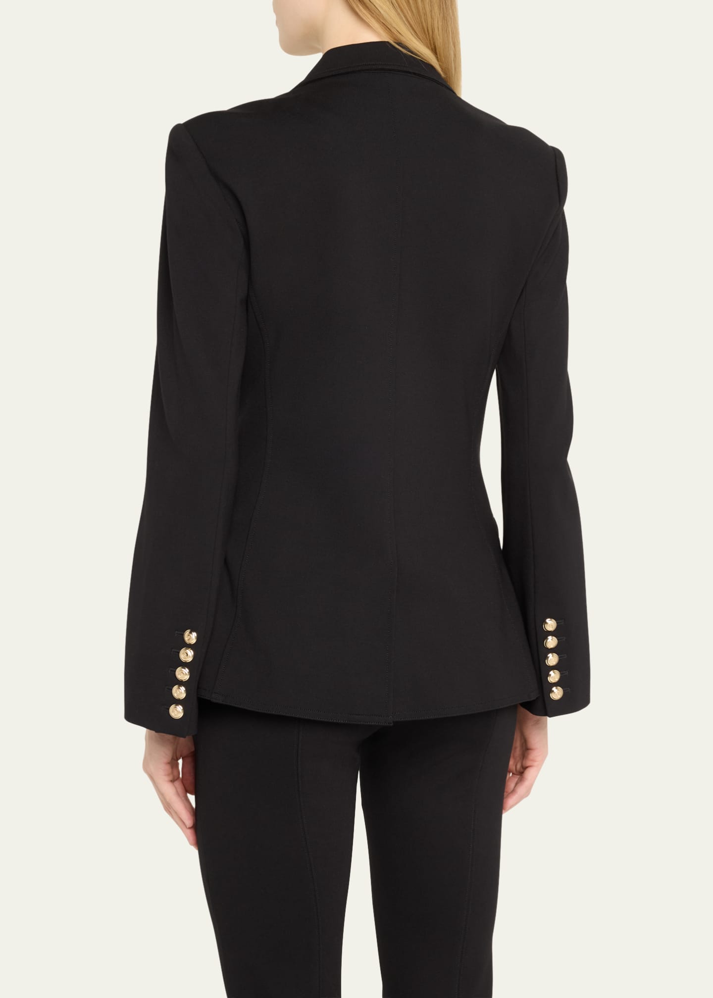 Cinq a Sept Danicka Tailored Ponte Blazer Image 3 of 5