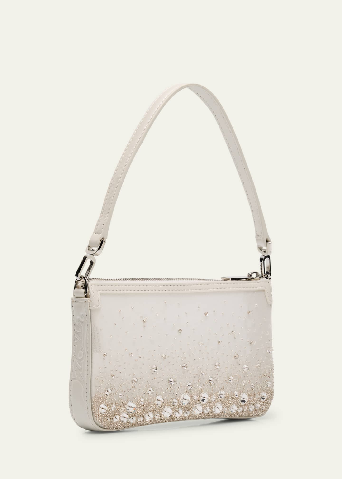 Christian Louboutin Loubila Mini Mesh Embellished Shoulder Bag Image 3 of 6