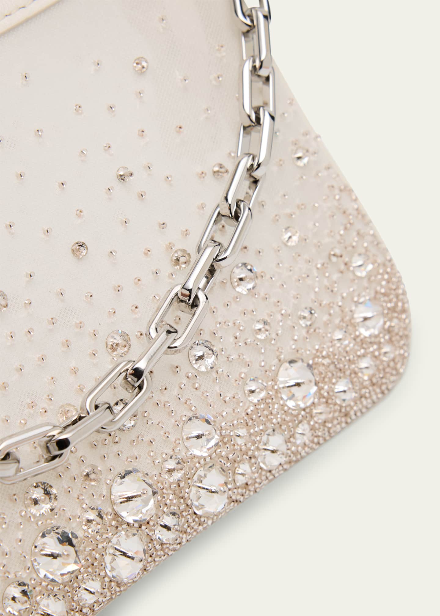 Christian Louboutin Loubila Mini Mesh Embellished Shoulder Bag Image 6 of 6
