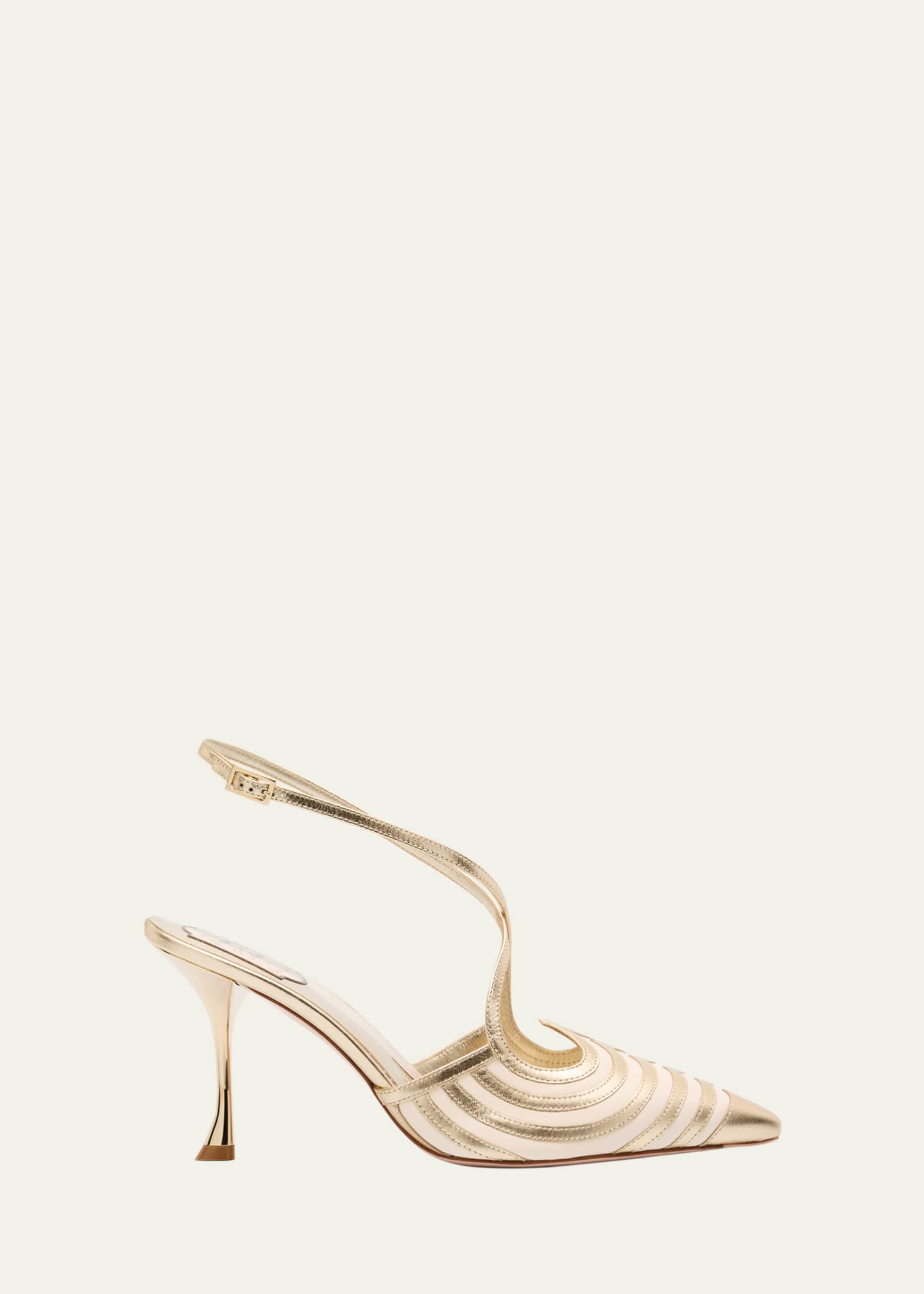 Roger Vivier I Love Vivier Bicolor Slingback Pumps Image 1 of 7
