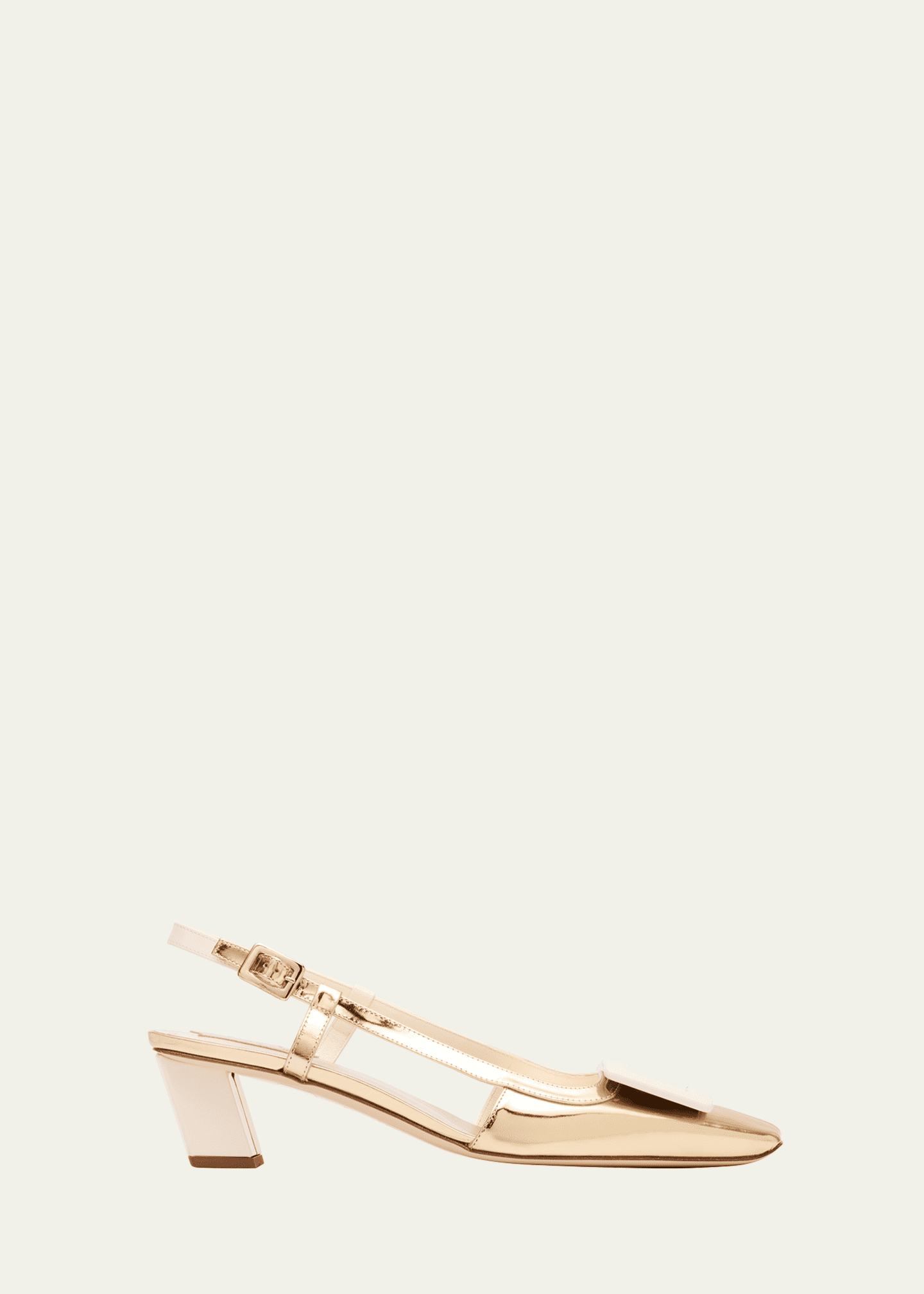 Roger Vivier Belle Vivier Colorblock Slingback Pumps Image 1 of 6