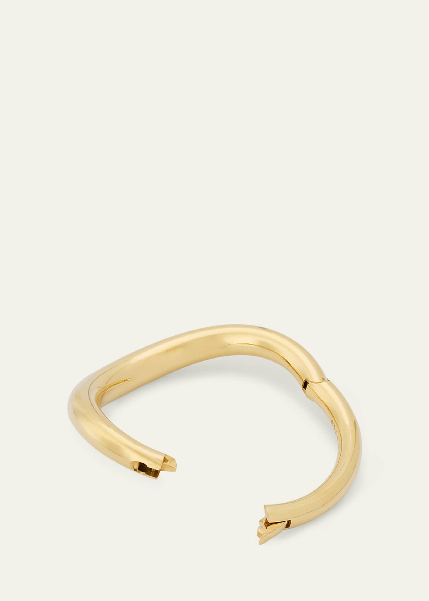 Paul Morelli 18K Yellow Ultimate Gold Wavy Bangle Bracelet Image 4 of 4