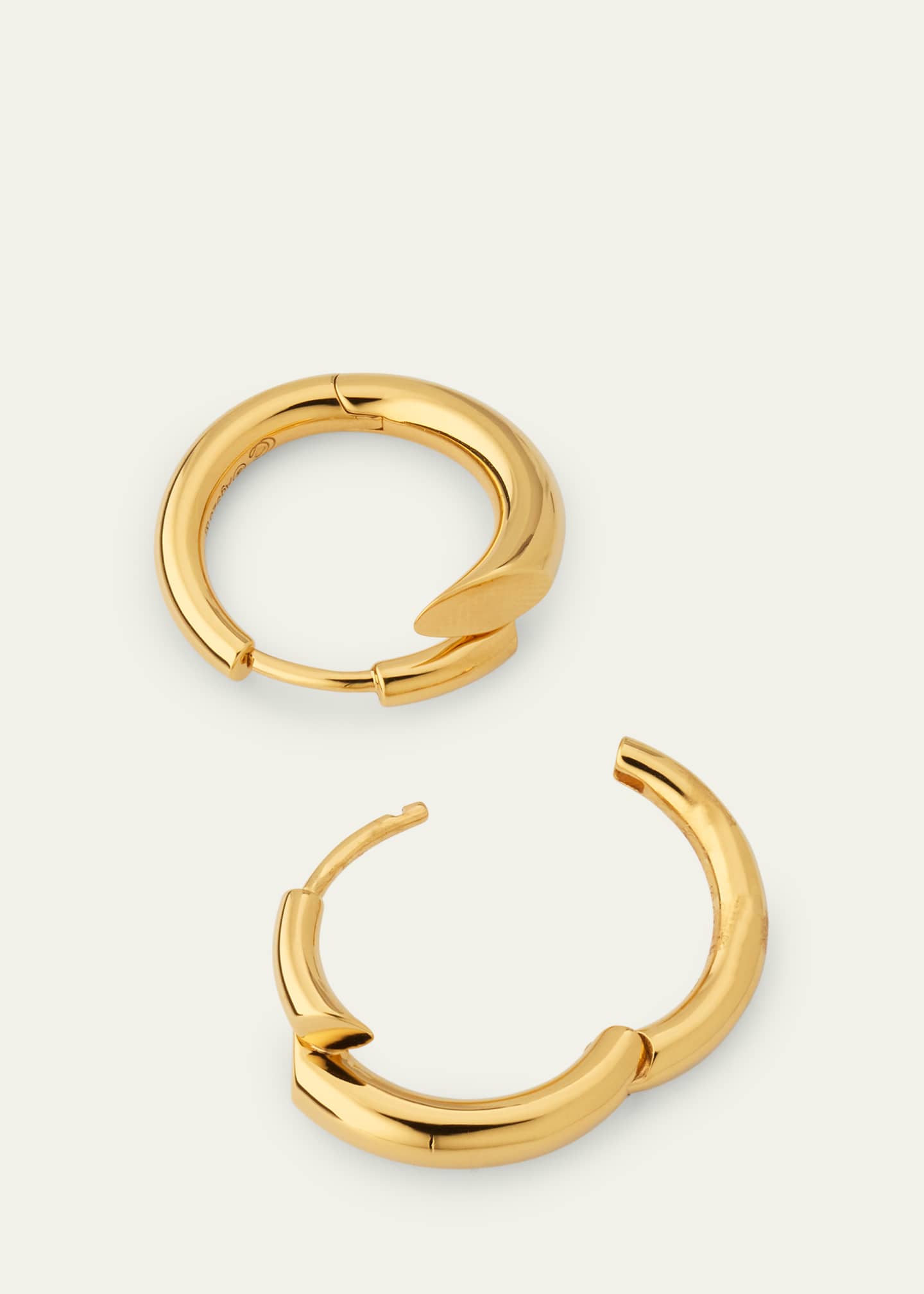 Charlotte Chesnais Creoles Biseau Hoop Earrings Image 4 of 4