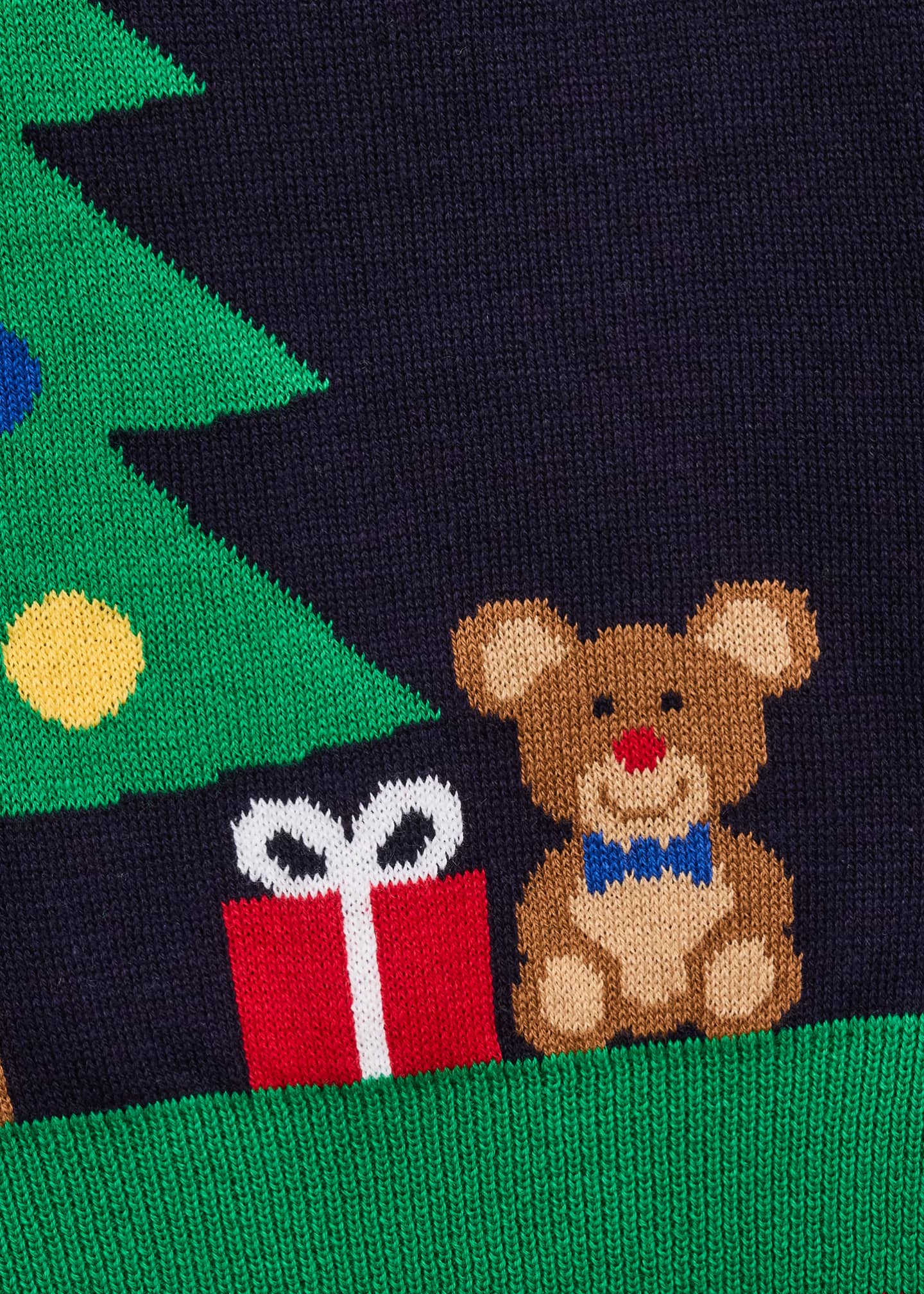 Florence Eiseman Boy s Sweater W Christmas Tree Intarsia Size 4T 3