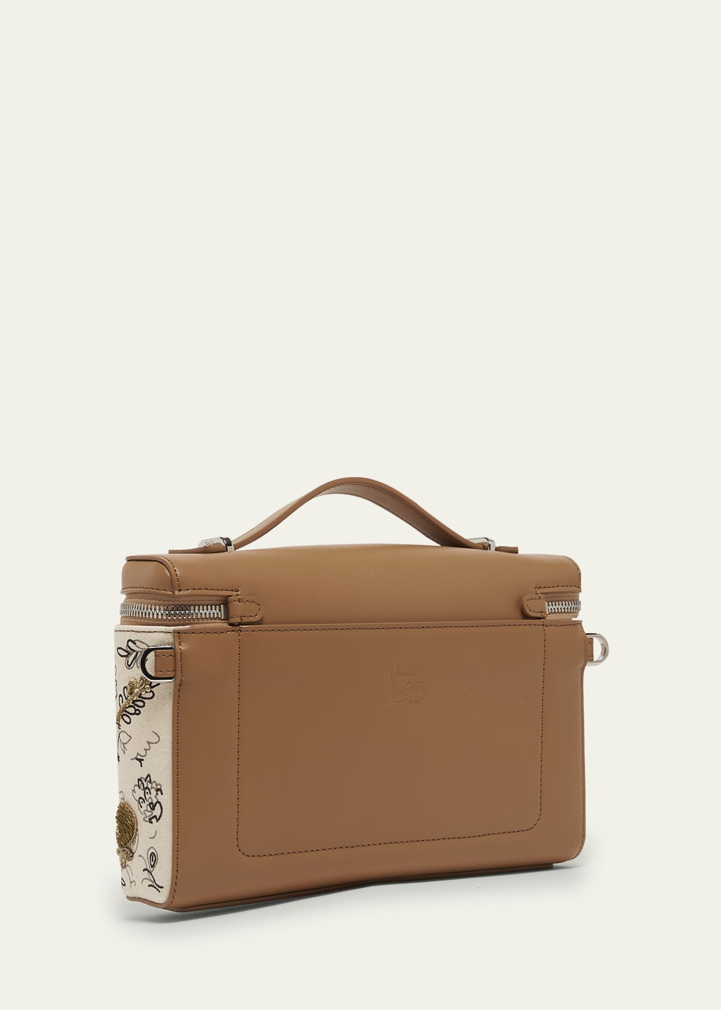 Christian Louboutin Djanis Floral Toile Crossbody Bag Image 2 of 4