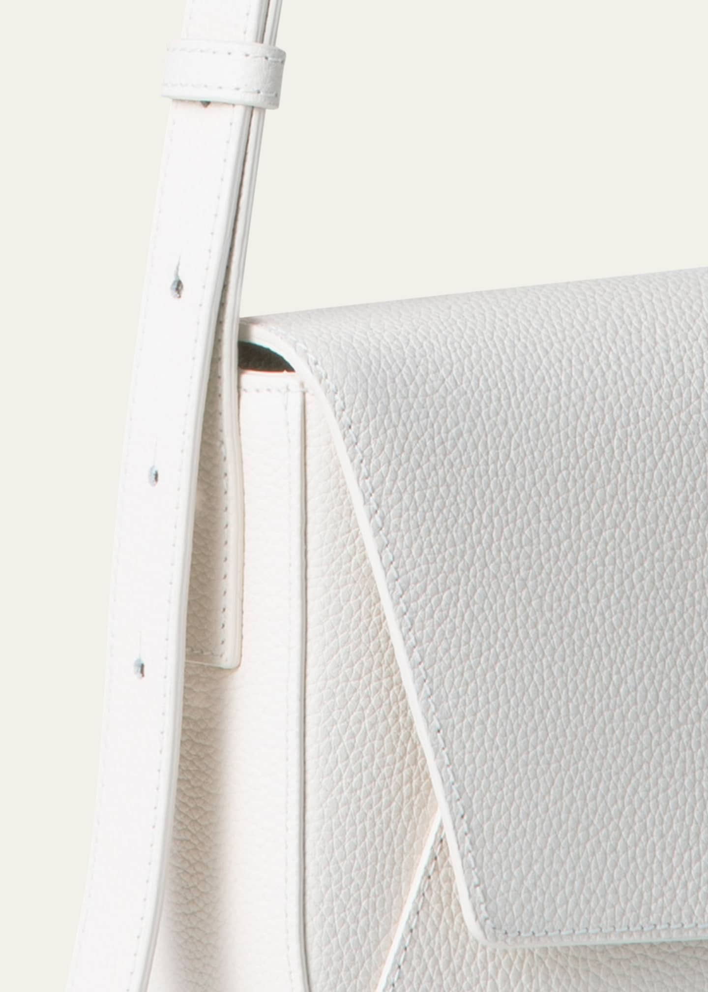 Akris Anouk Lite Flap Leather Crossbody Bag Image 4 of 4