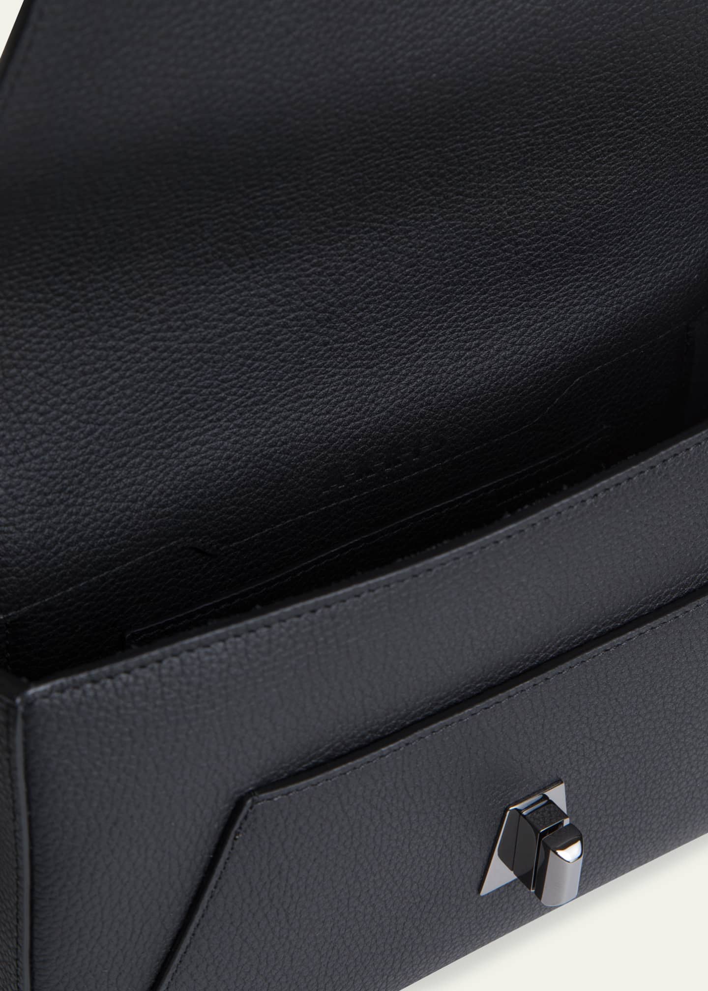 Akris Anouk Lite Flap Leather Crossbody Bag Image 2 of 3