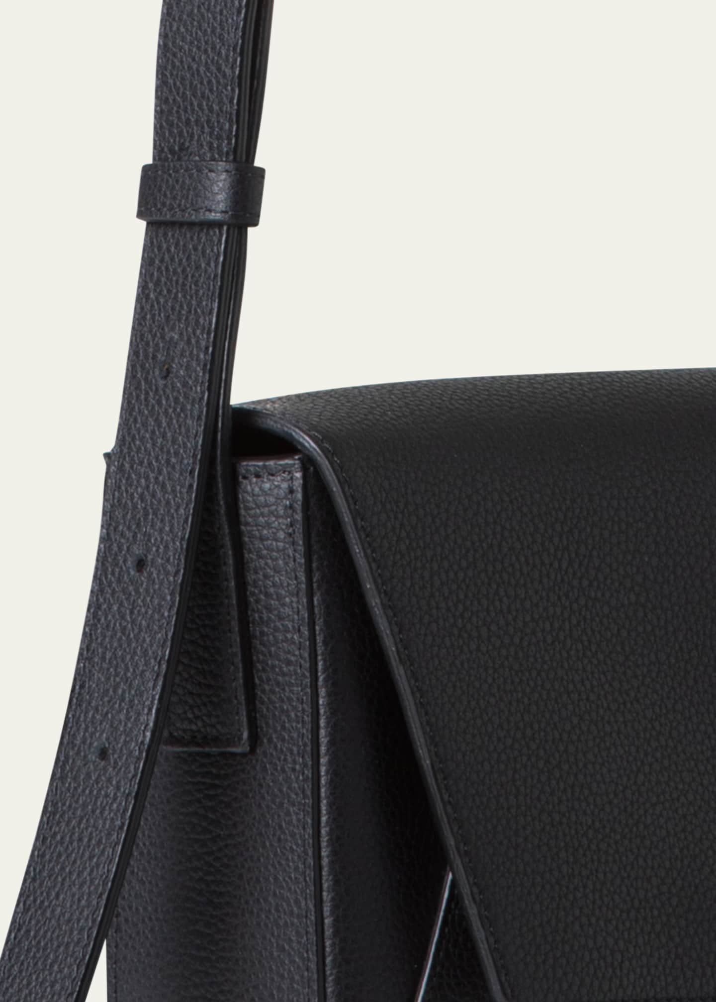 Akris Anouk Lite Flap Leather Crossbody Bag Image 3 of 3