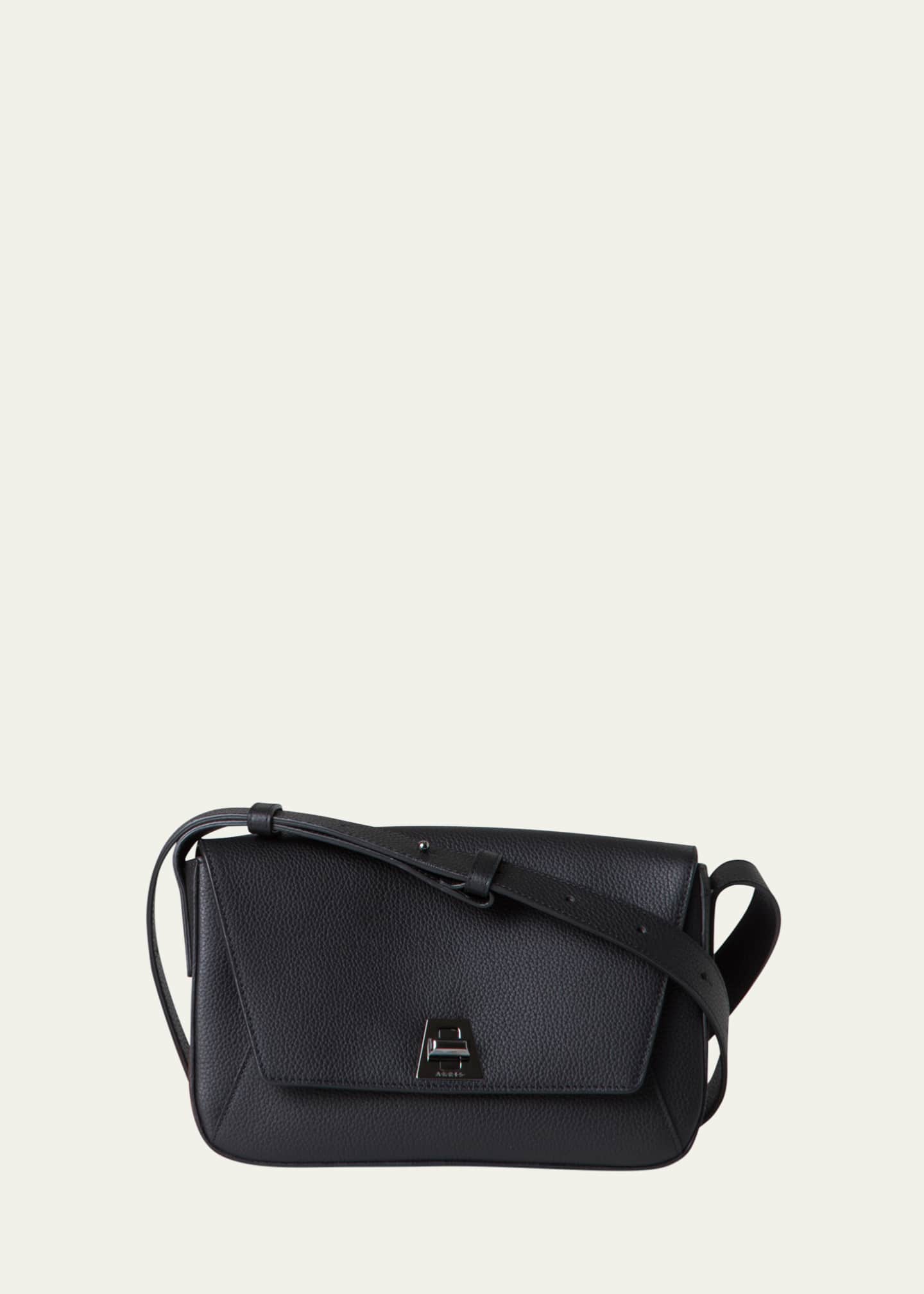 Akris Anouk Lite Flap Leather Crossbody Bag Image 1 of 3