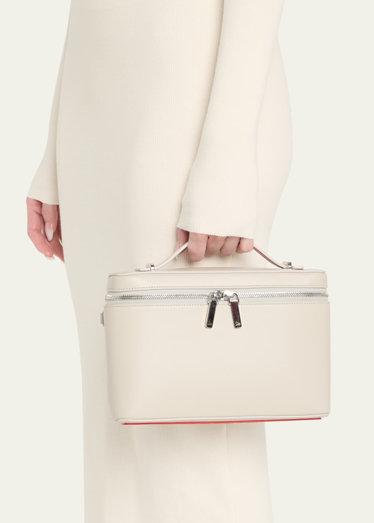 Christian Louboutin Djanis Zip Leather Crossbody Bag Image 2 of 6