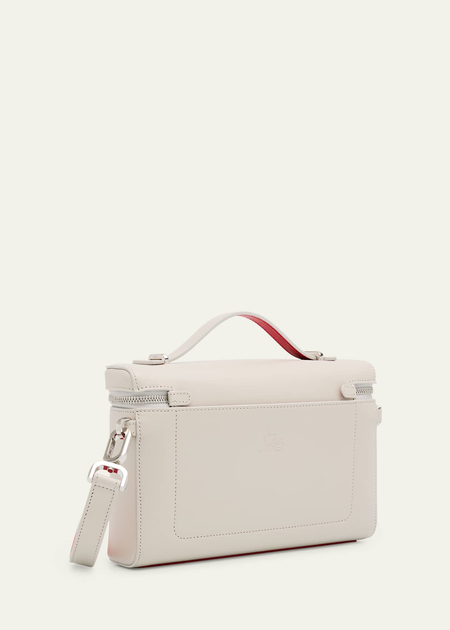 Christian Louboutin Djanis Zip Leather Crossbody Bag Image 3 of 6