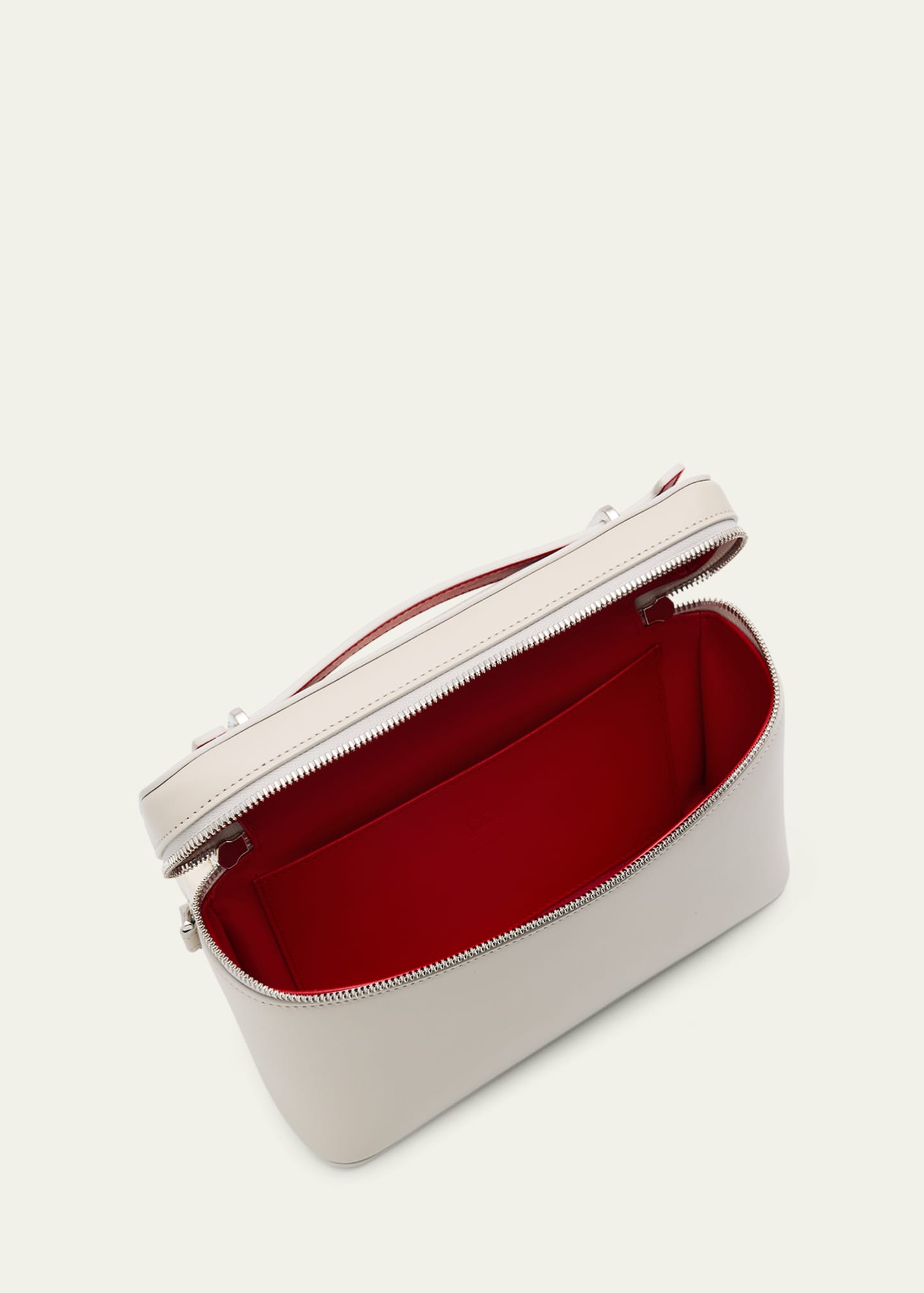 Christian Louboutin Djanis Zip Leather Crossbody Bag Image 4 of 6