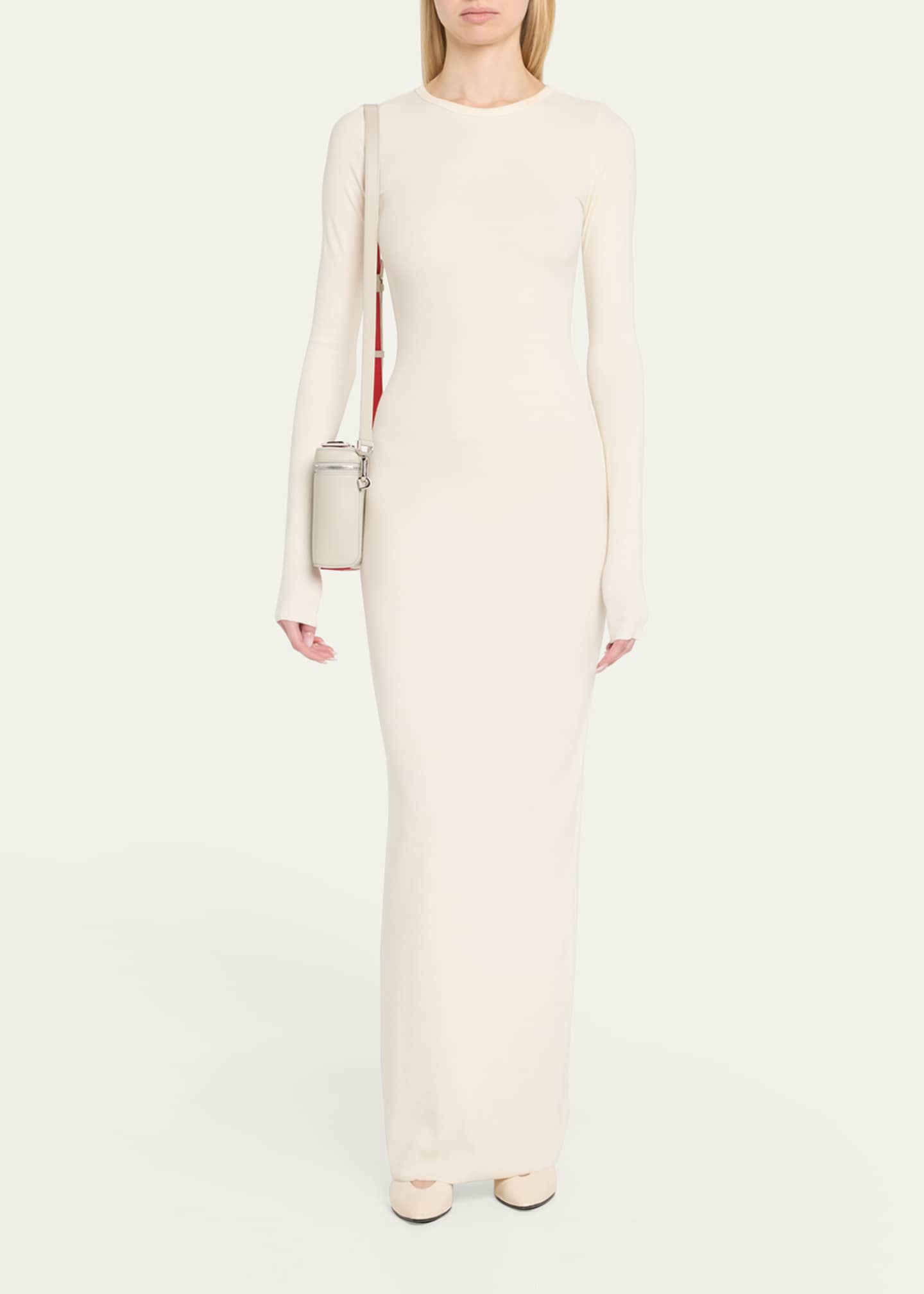Christian Louboutin Djanis Zip Leather Crossbody Bag Image 5 of 6