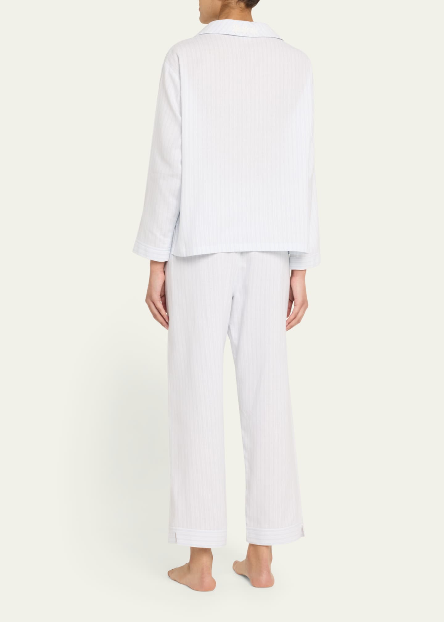 Celestine Josie-1 Striped Cotton Pajama Set Image 3 of 5
