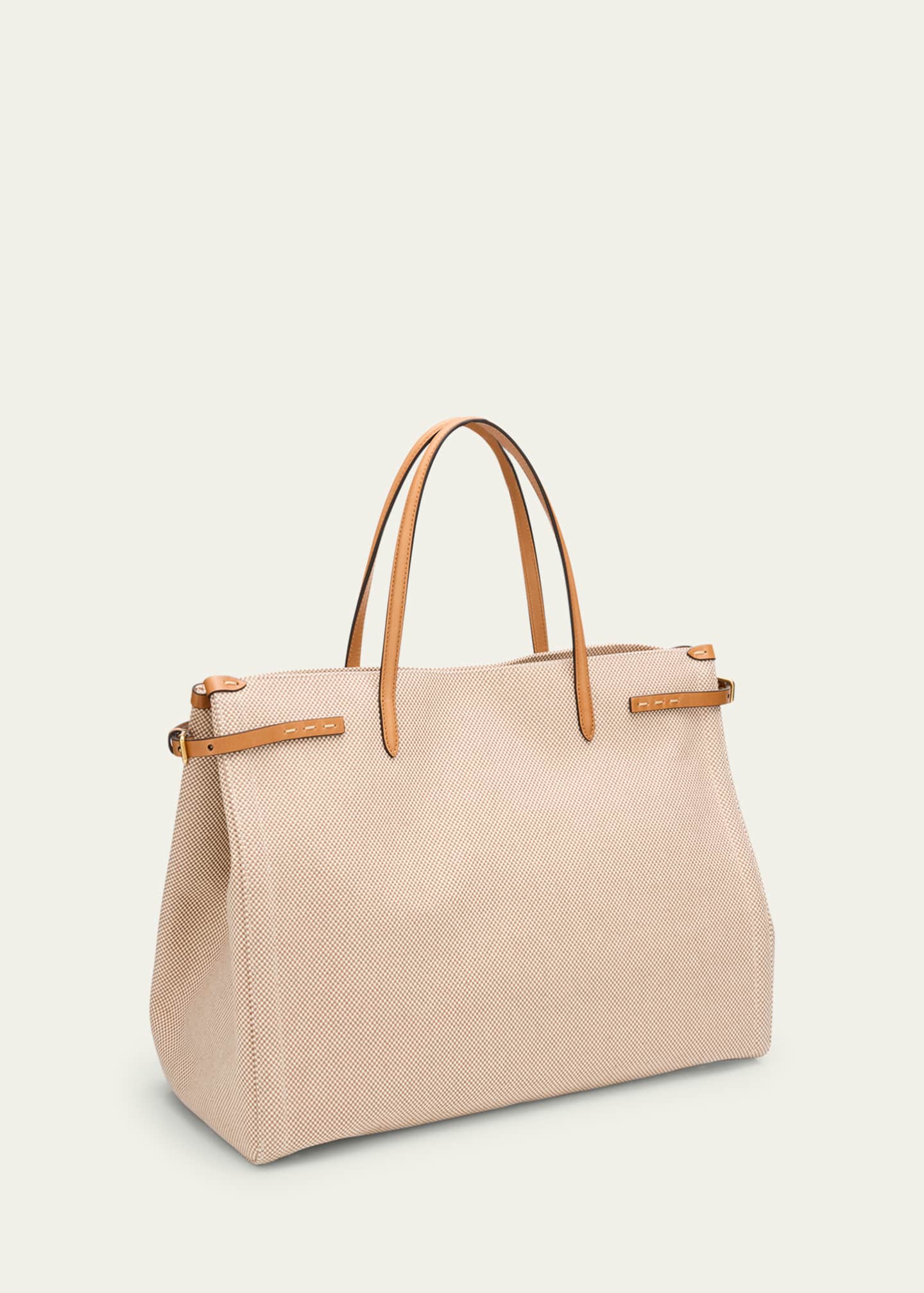 Valentino Garavani Antibes Large Canvas Tote Bag Image 3 of 6