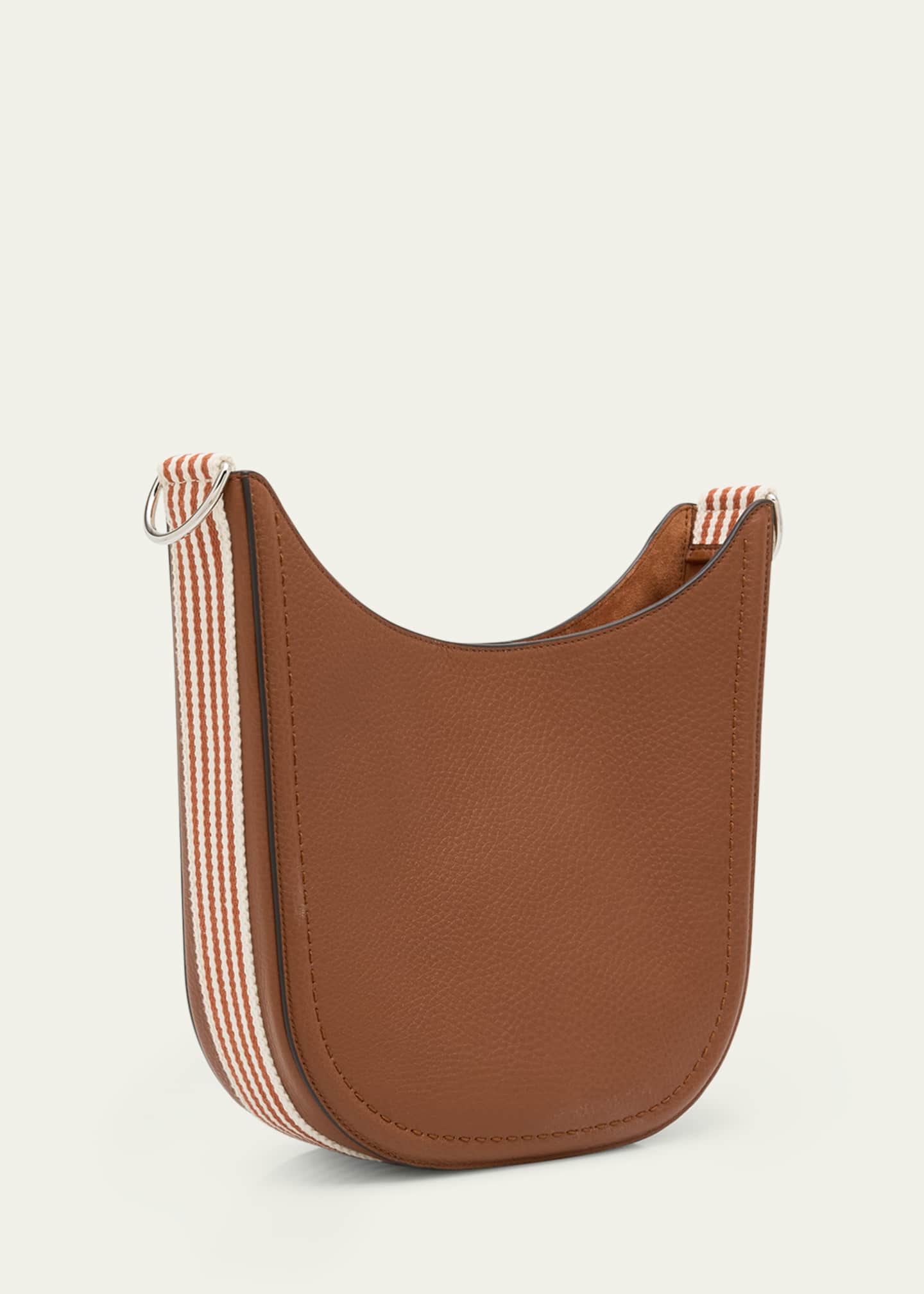 Valentino Garavani Antibes Medium Leather Hobo Bag Image 3 of 6