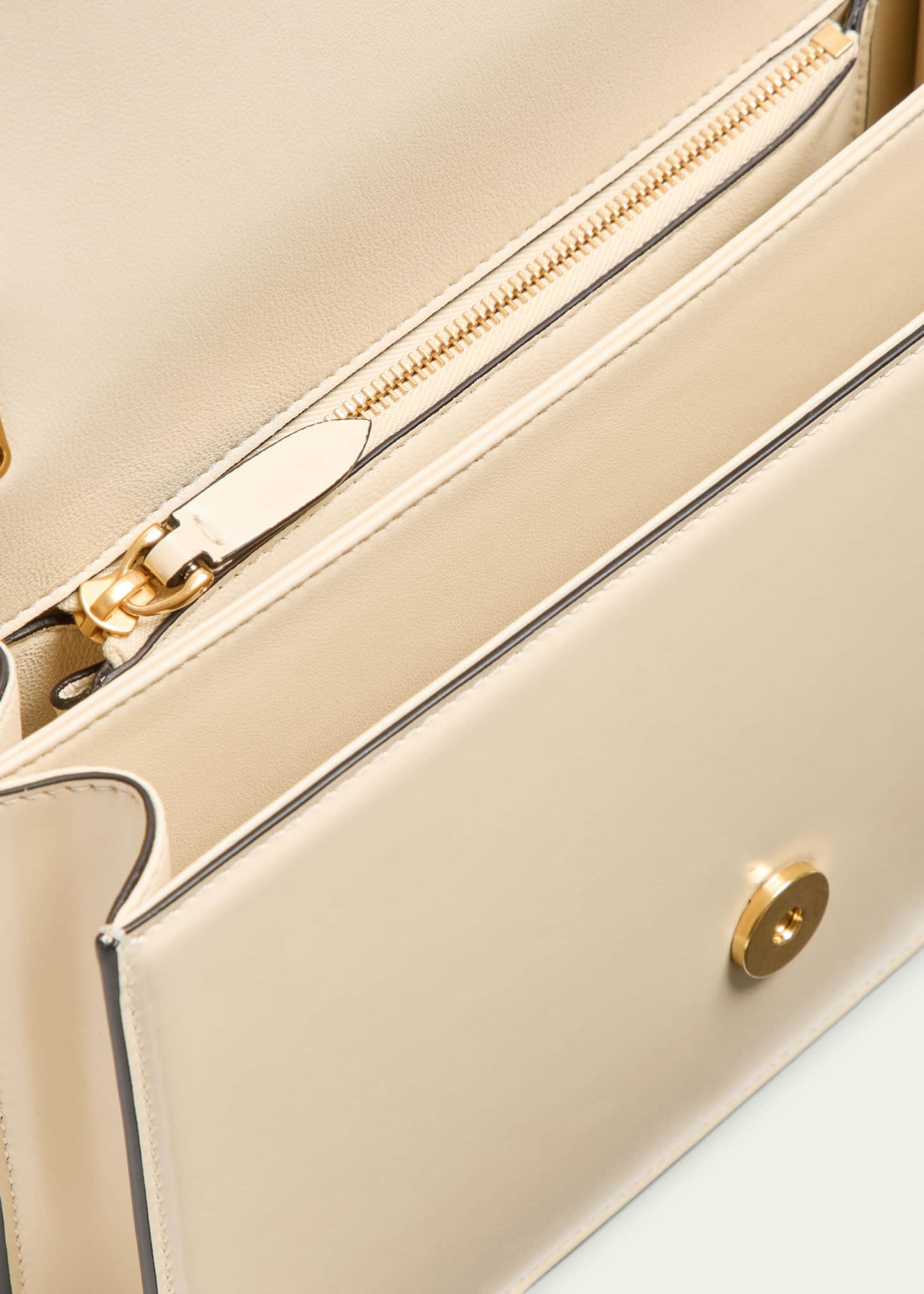 ショルダーバッグ・ポシェット VALENTINO White Vain shoulder bag VALENTINO GARAVANI Vain small leather shoulder bag | NET-A