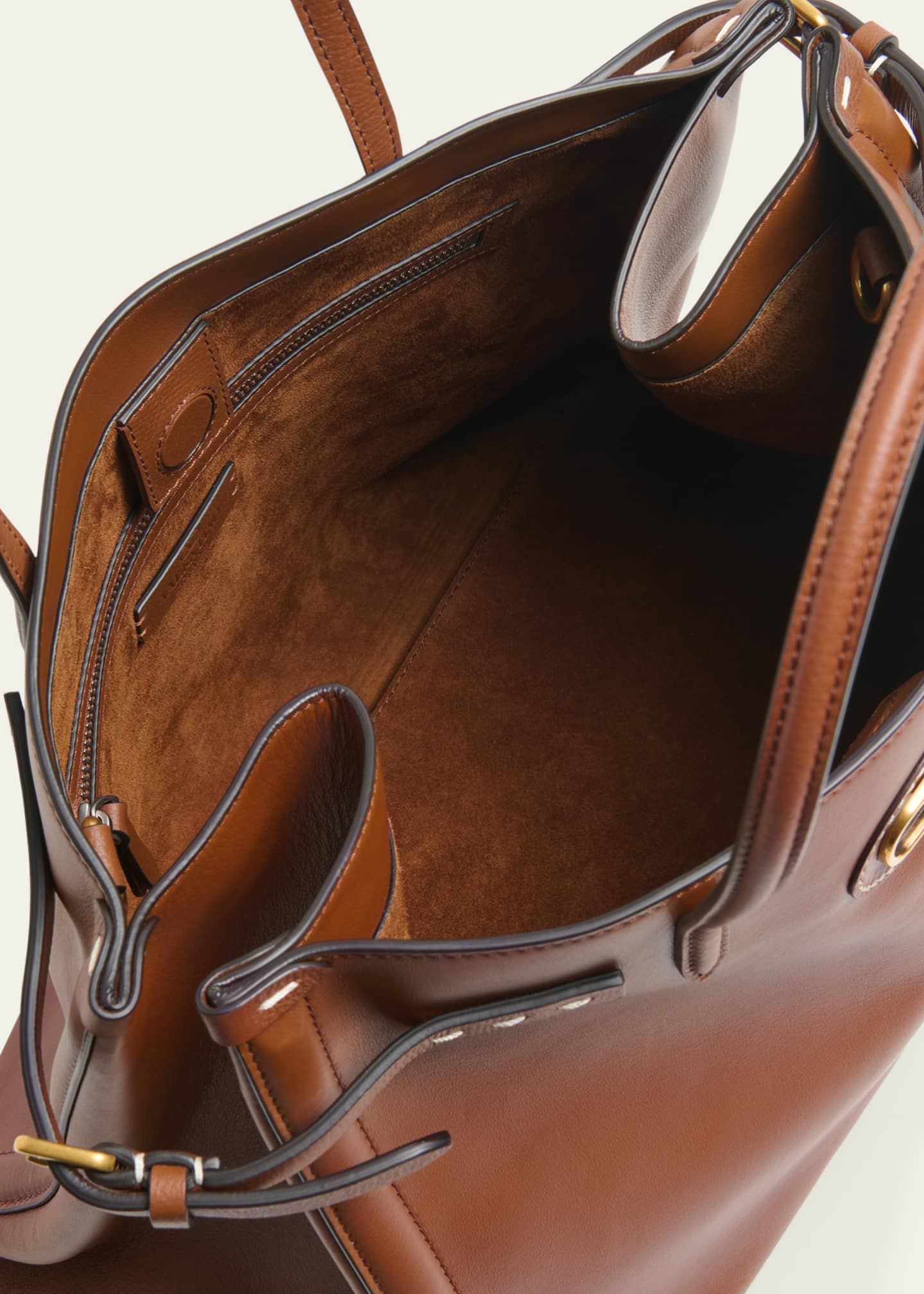 Valentino Garavani Antibes Medium Leather Tote Bag Image 3 of 3