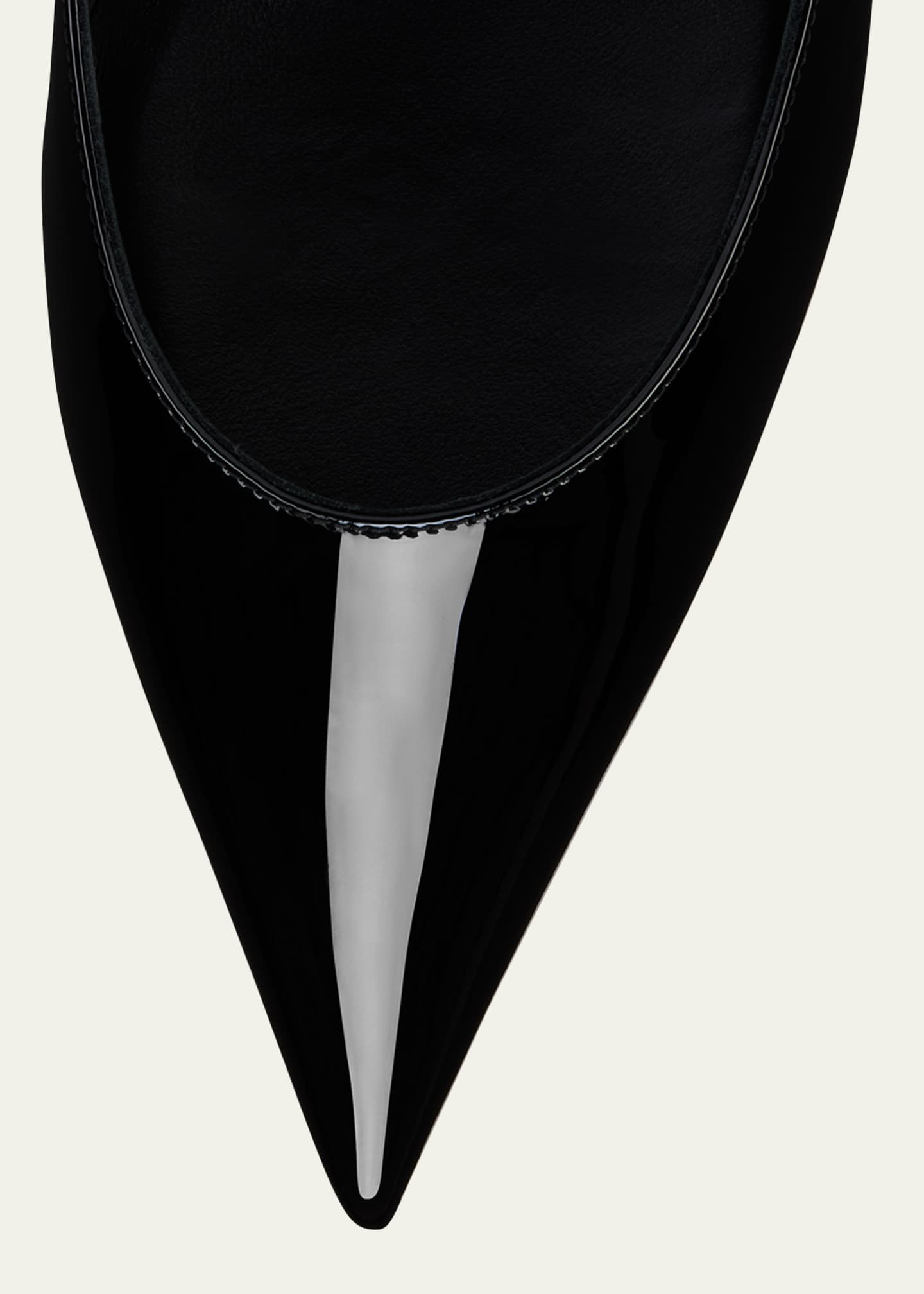 Christian Louboutin Miss Z Patent Red Sole Pumps Image 2 of 2