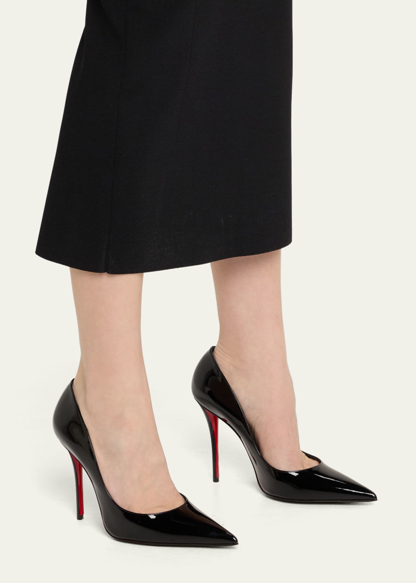 Christian Louboutin Miss Z Patent Red Sole Pumps Image 2 of 6