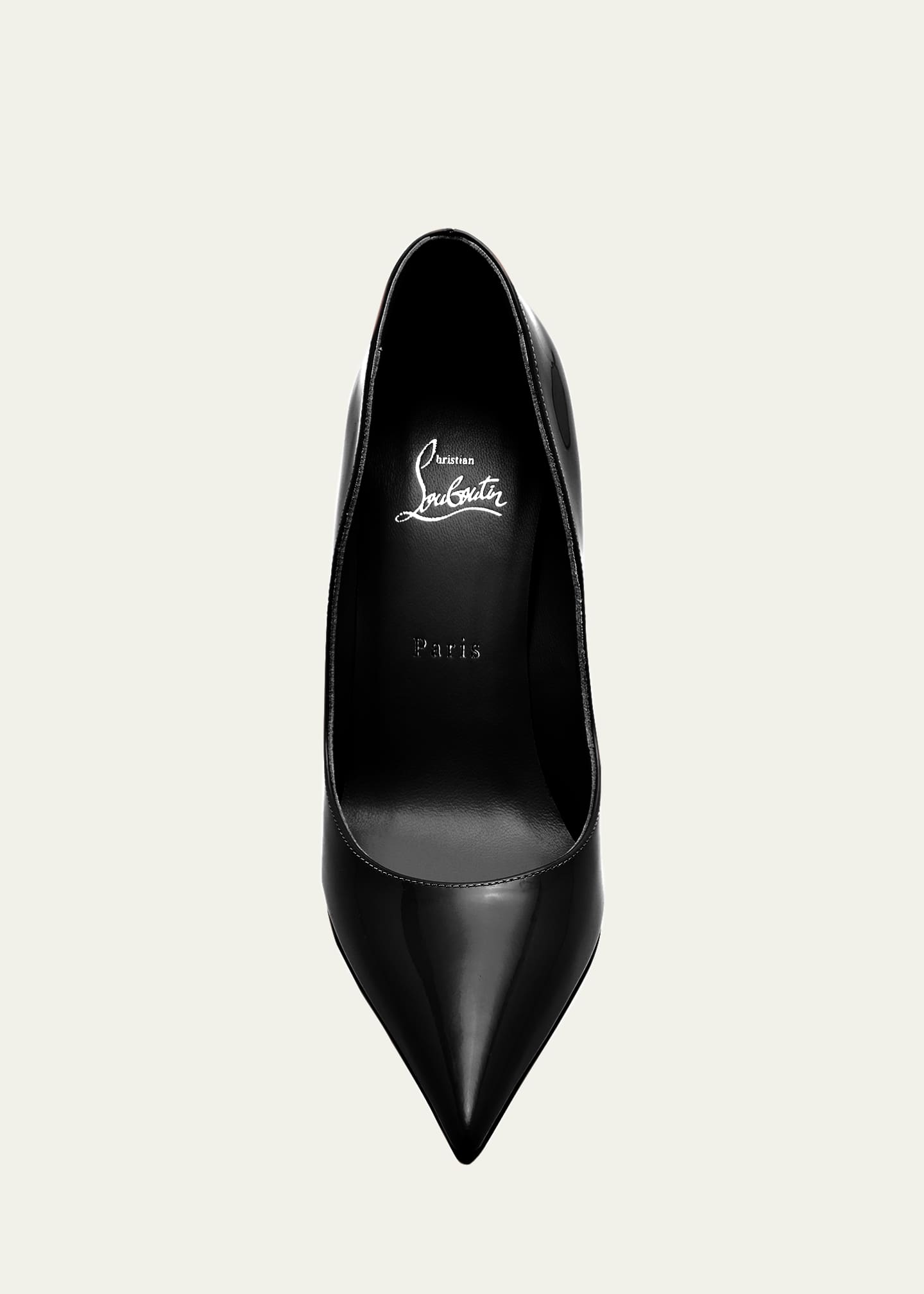 Christian Louboutin Miss Z Patent Red Sole Pumps Image 5 of 6
