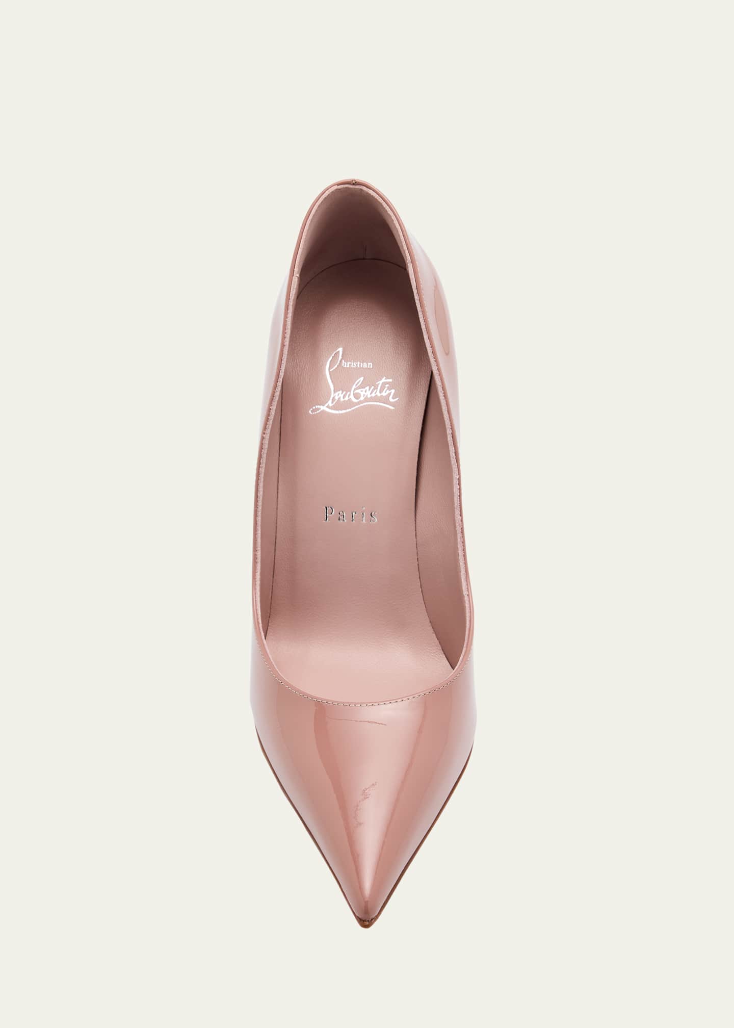 Christian Louboutin Miss Z Patent Red Sole Pumps Image 5 of 6